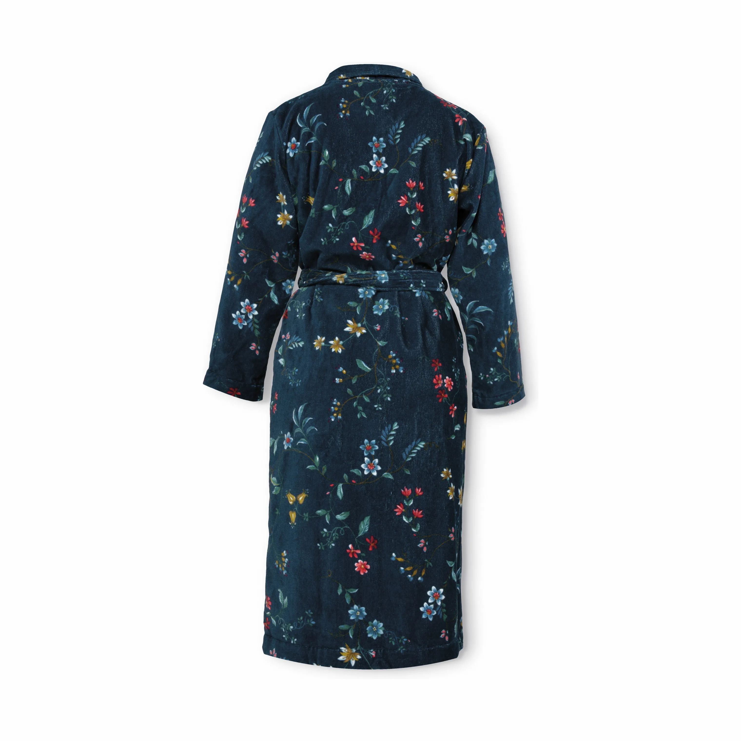 PIP Studio Morgenkåber Les Fleurs Badekåbe i Dark blue , Str. XS, 1