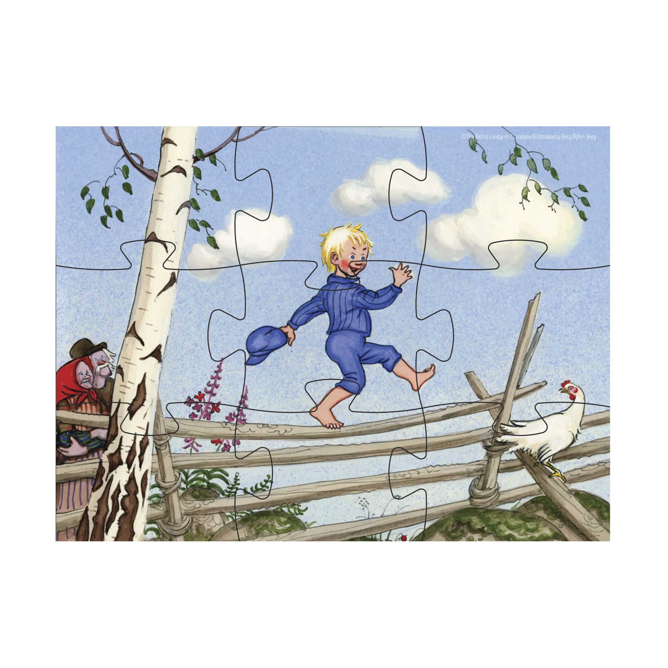 Barbo Toys Puslespil Emil fra Lønneberg Emil fra Lønneberg Puslespil - 3 stk. i Multifarvet, 3