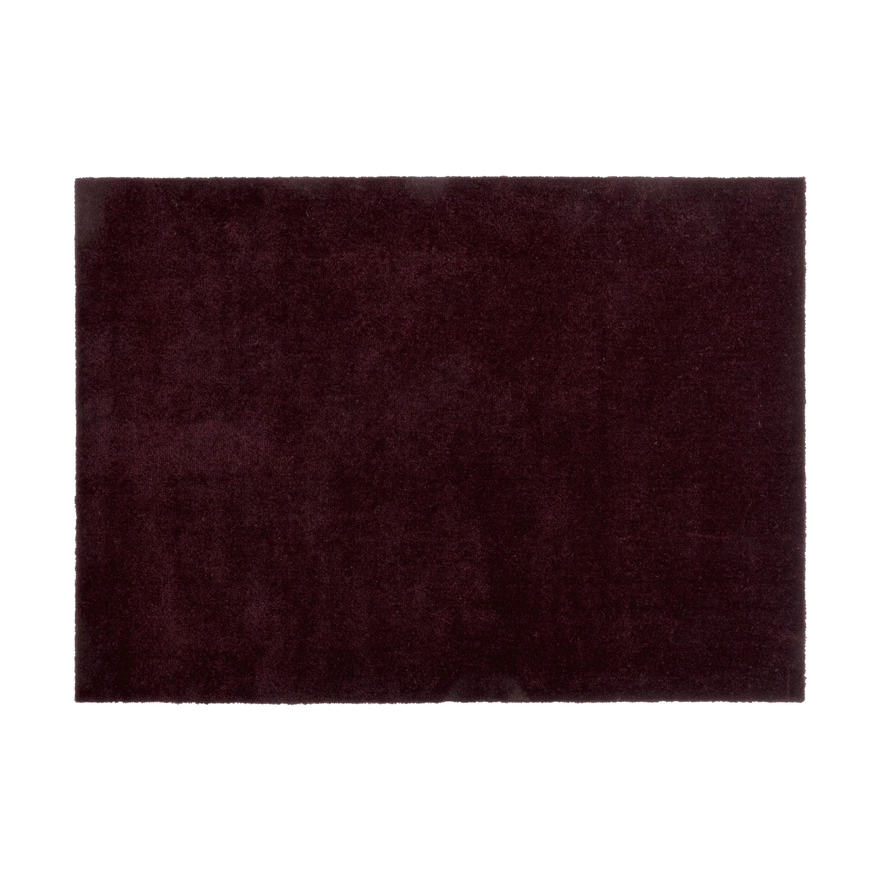 Tica Copenhagen Gulvtæpper Uni Color Unicolor Gulvmåtte i Bordeaux, B90 x L130 cm, 1
