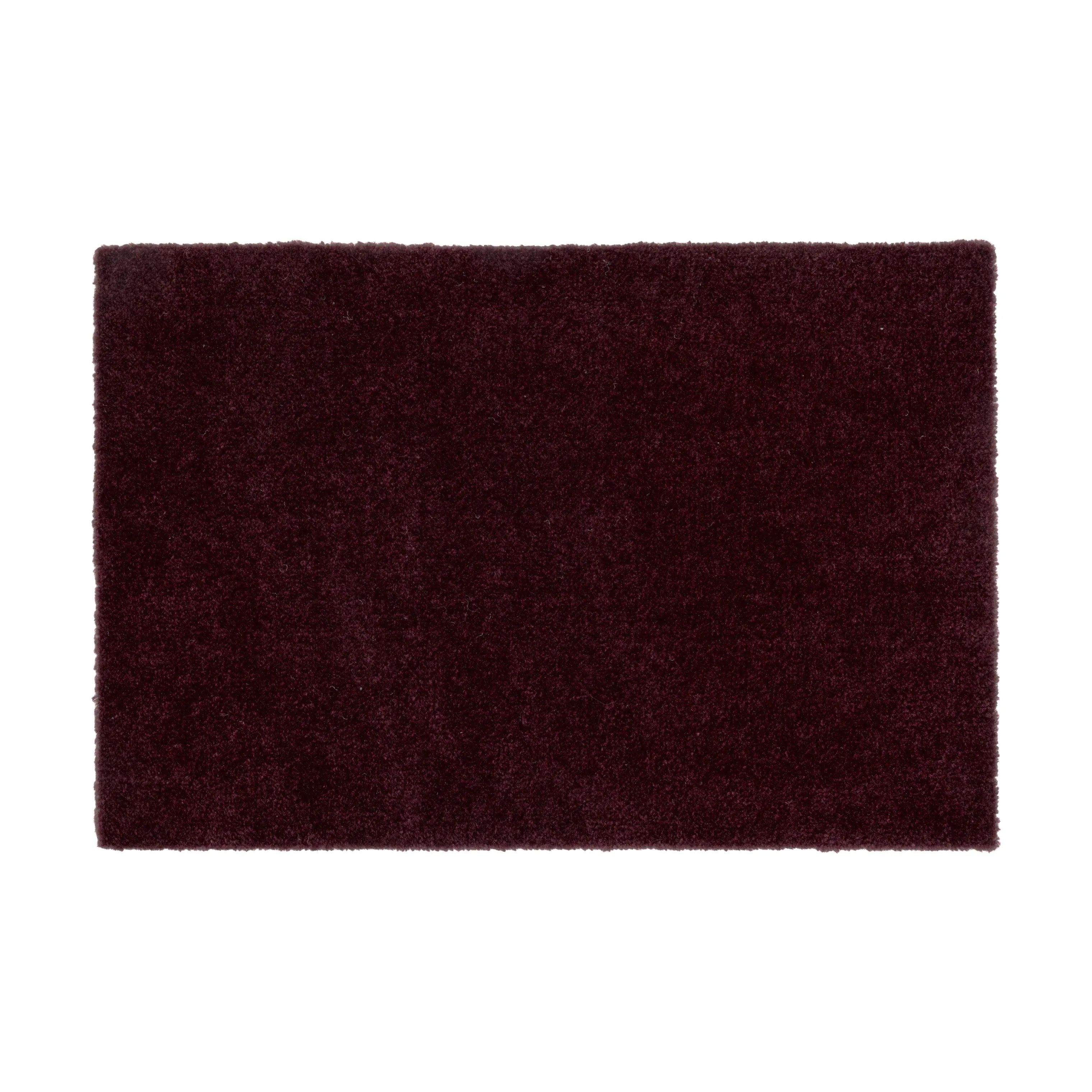 Tica Copenhagen Dørmåtter Uni Color Unicolor Gulvmåtte i Bordeaux, B40 x L60 cm, 1