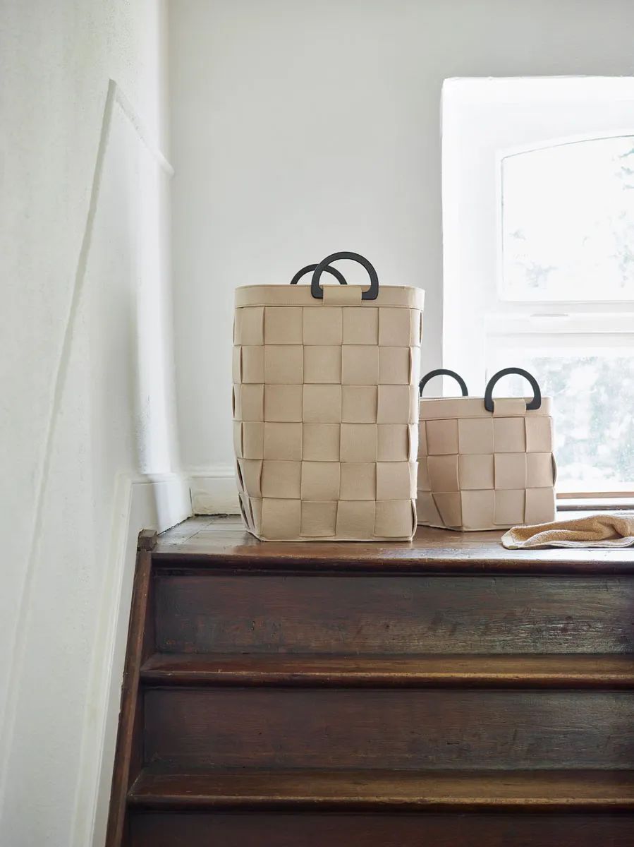 Aquanova Vasketøjskurve Dix Vasketøjskurv i Beige, 2