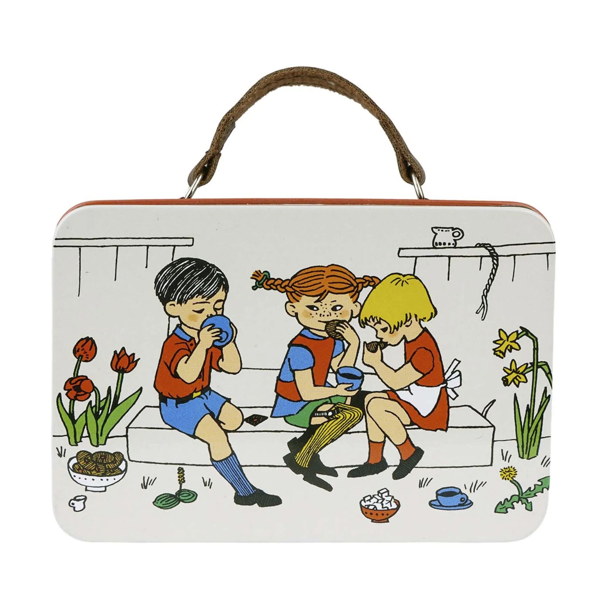 Barbo Toys Til børneværelset Astrid Lindgren Kuffert i Creme, 6
