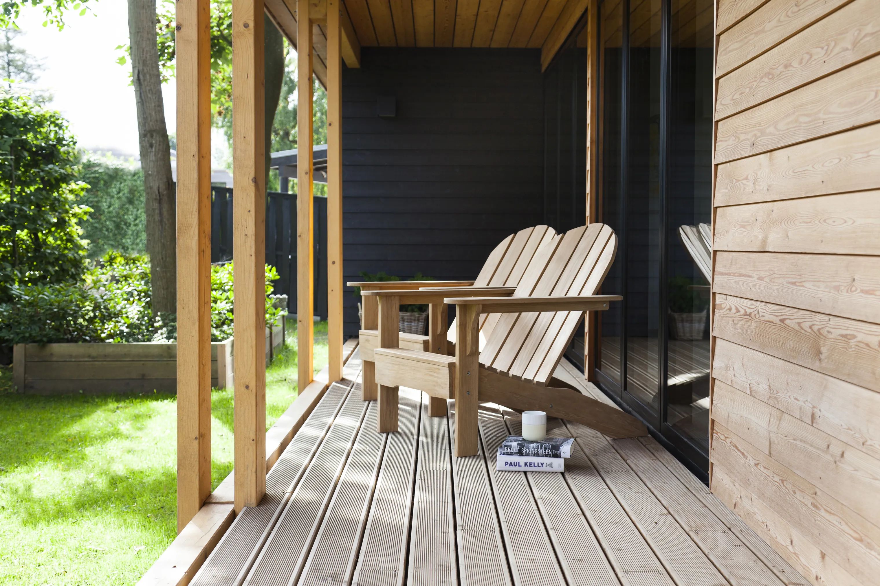 cinas Loungestole Adirondack Loungestol i Teak, 4