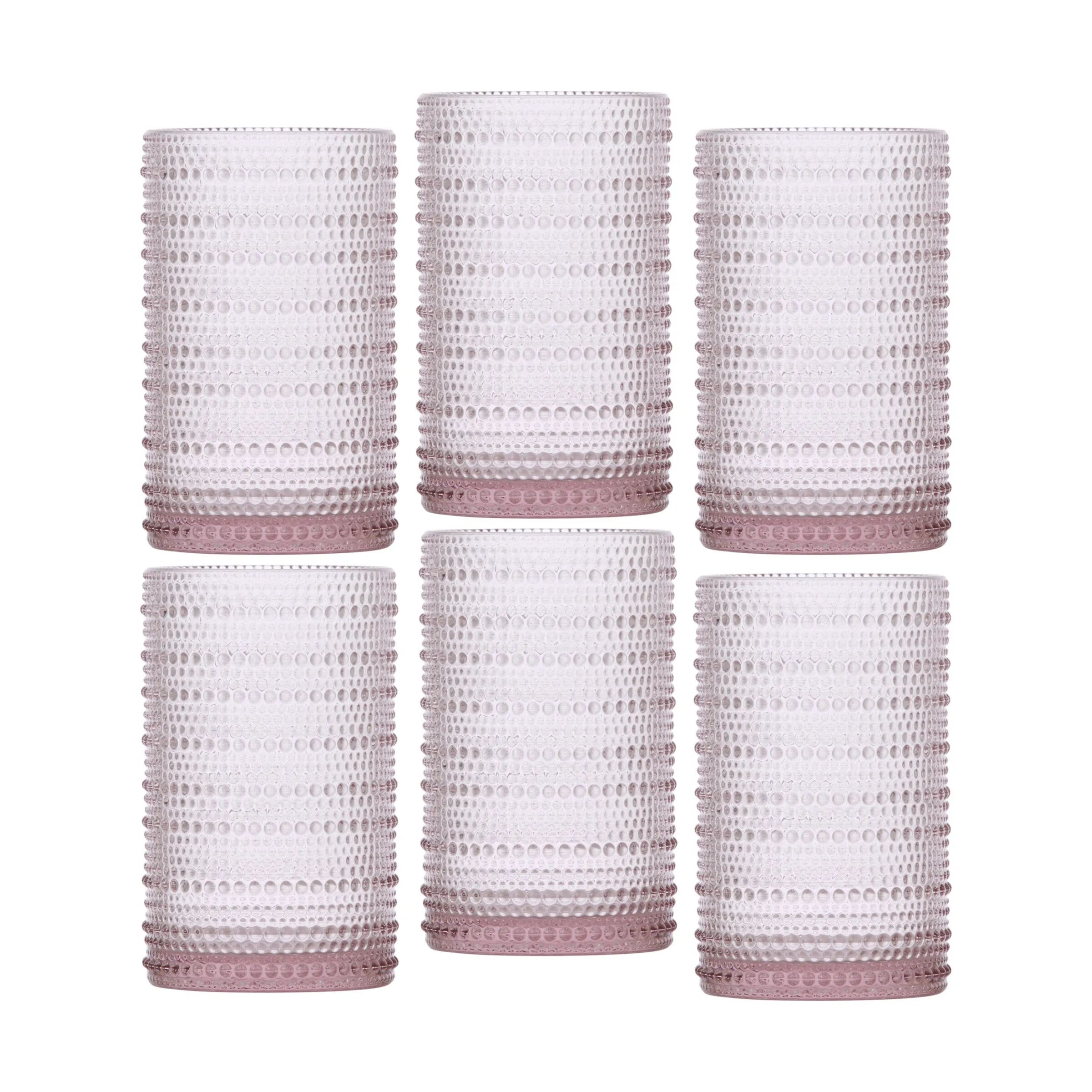 Fortessa Highball glas Jupiter Longdrink Glas - 6 stk. i Lyserød, 1