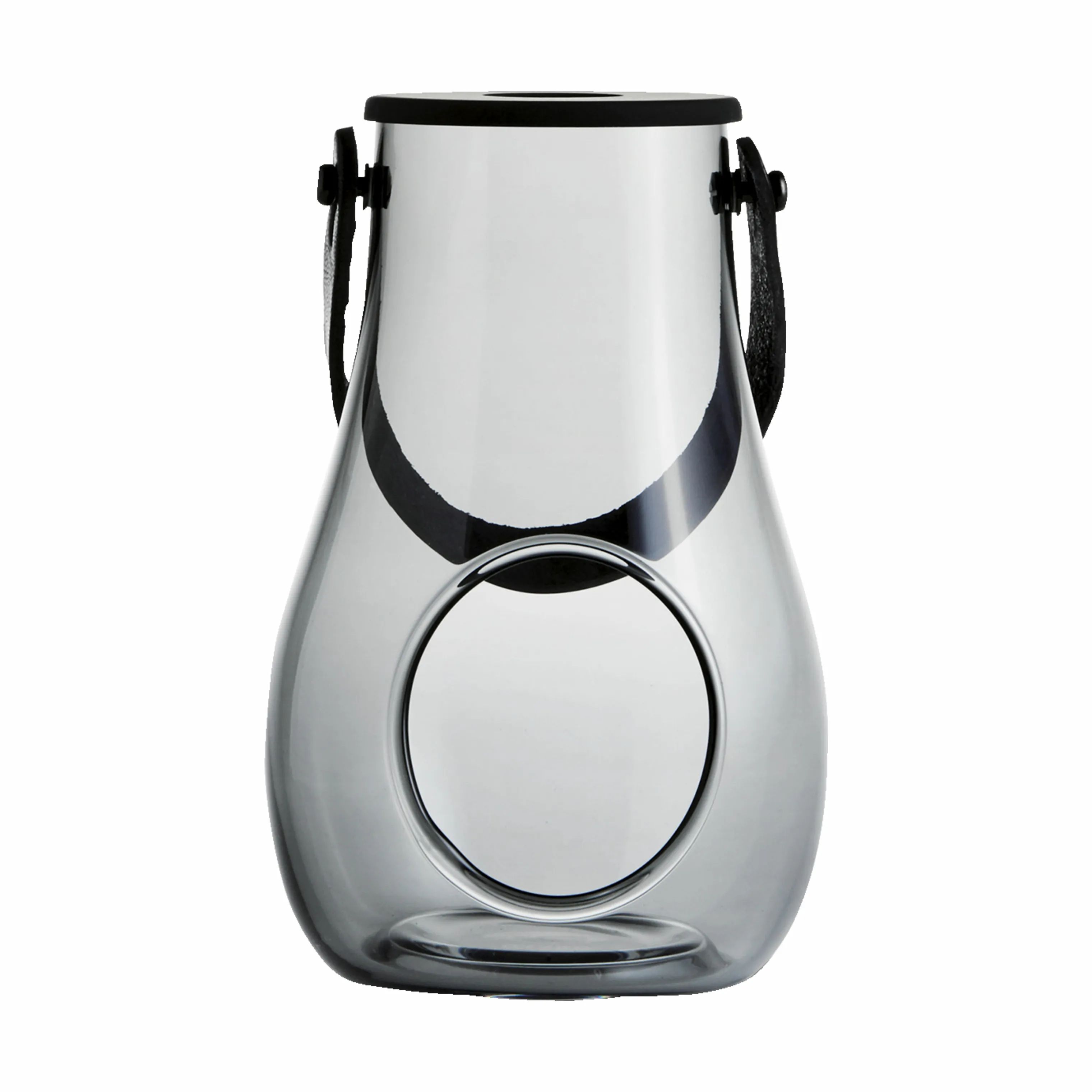 Holmegaard Lanterner Design with Light Lanterne i Smoke, 16 cm, 1