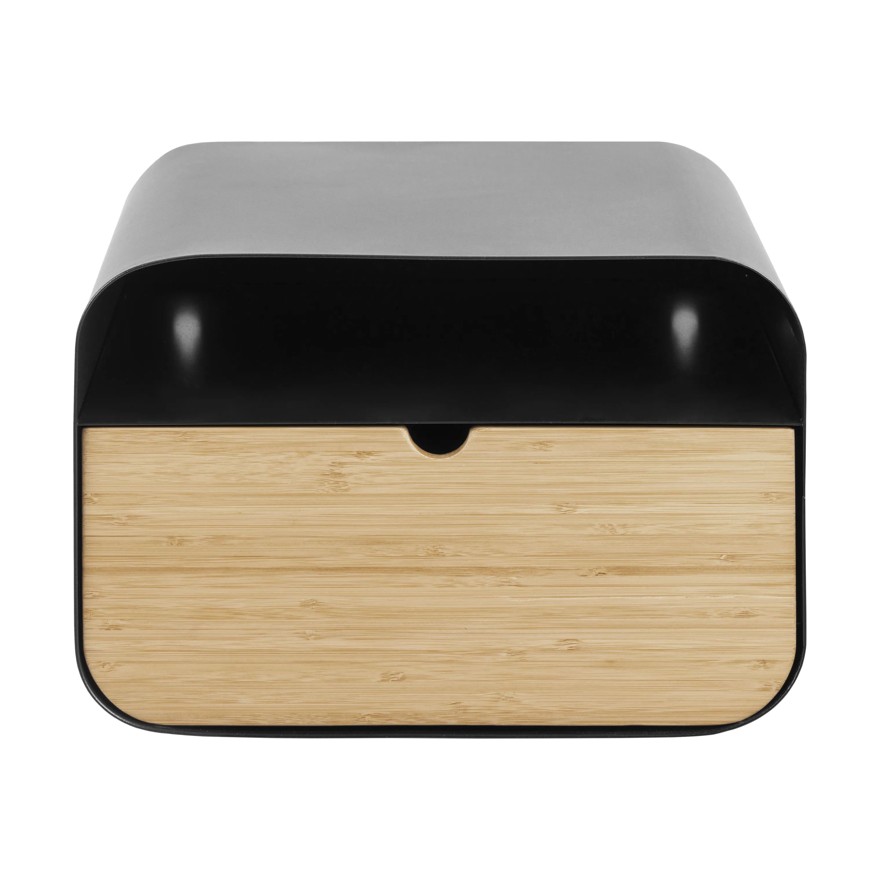 CASA Living Sengeborde Joliet Natbord i Mat sort/natur, 1