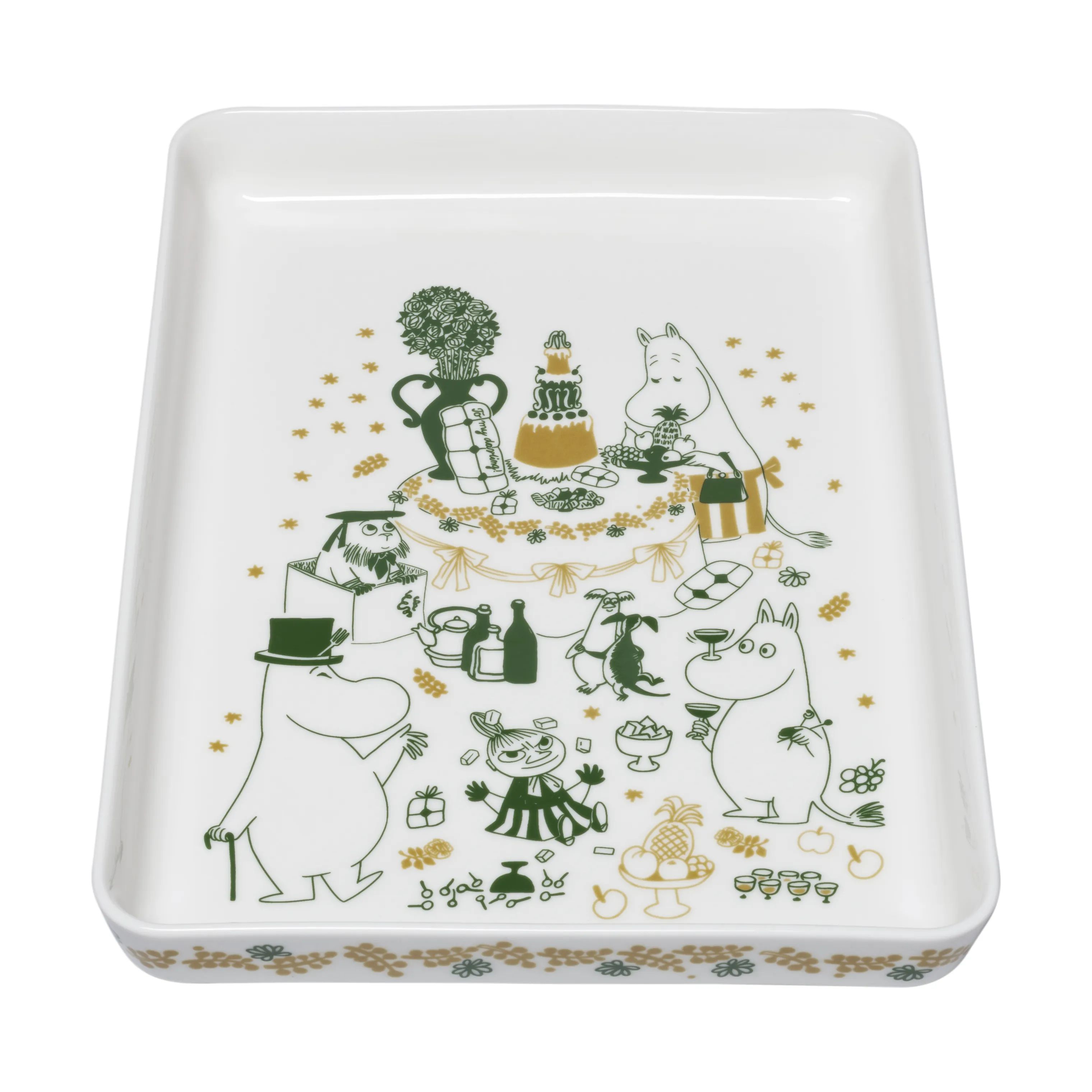 Moomin Arabia Serveringsfade Gift of Love Fad i Multifarvet, 1