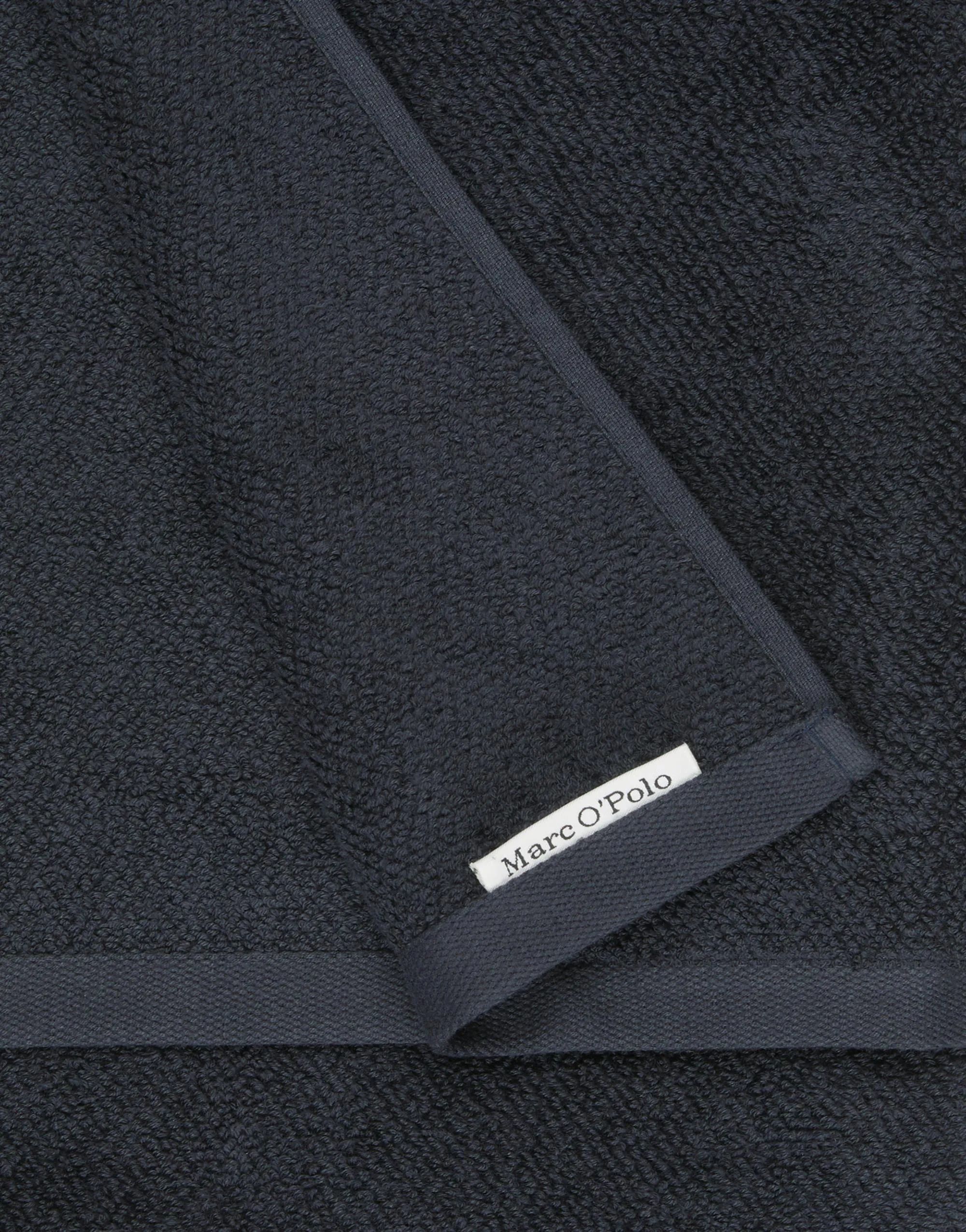Marc O'Polo Håndklæder Timeless Gæstehåndklæde i Dark navy, B30 x L50 cm, 3
