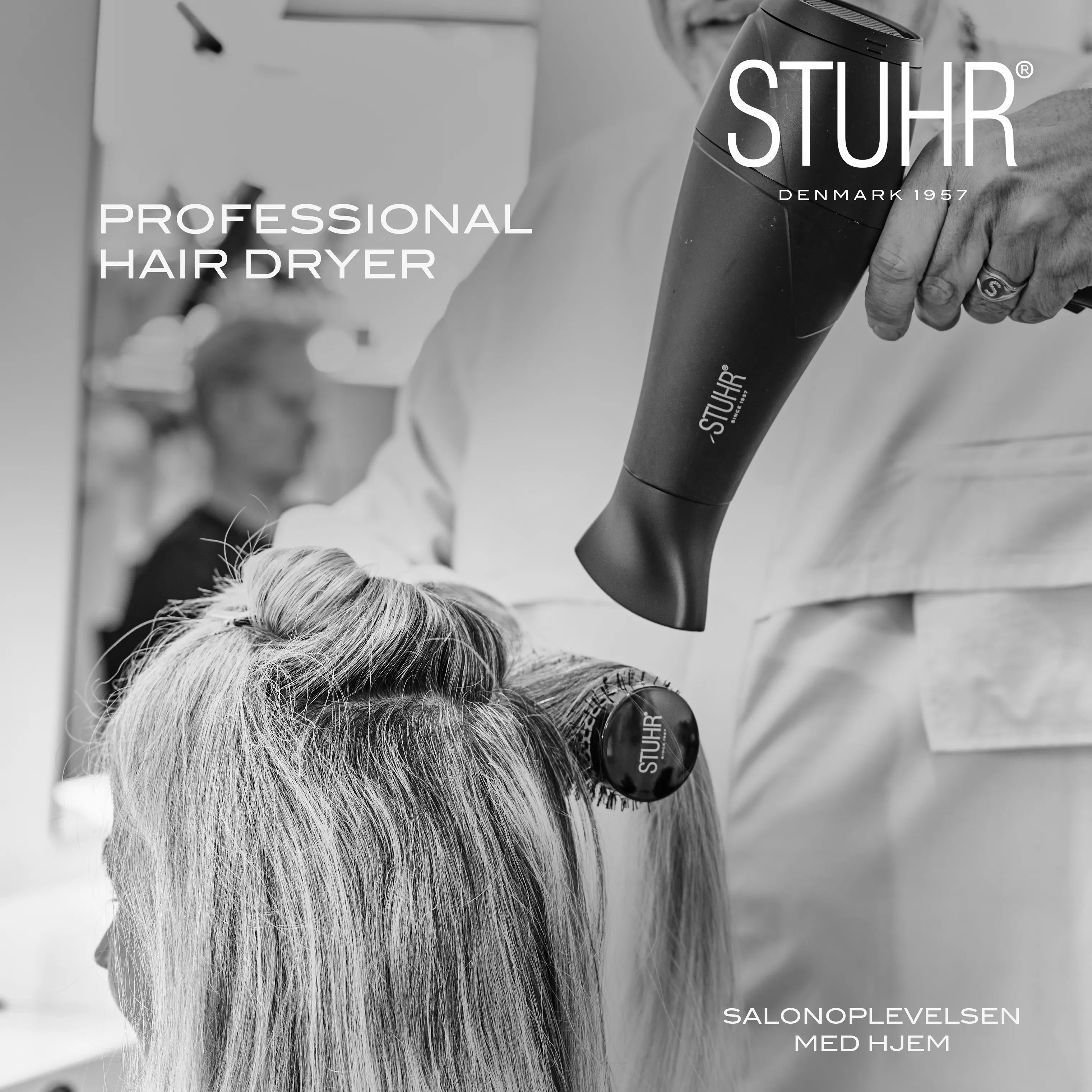 Stuhr Hårtørrere Stuhr Professional Professional Hårtørrer i Sort, 2