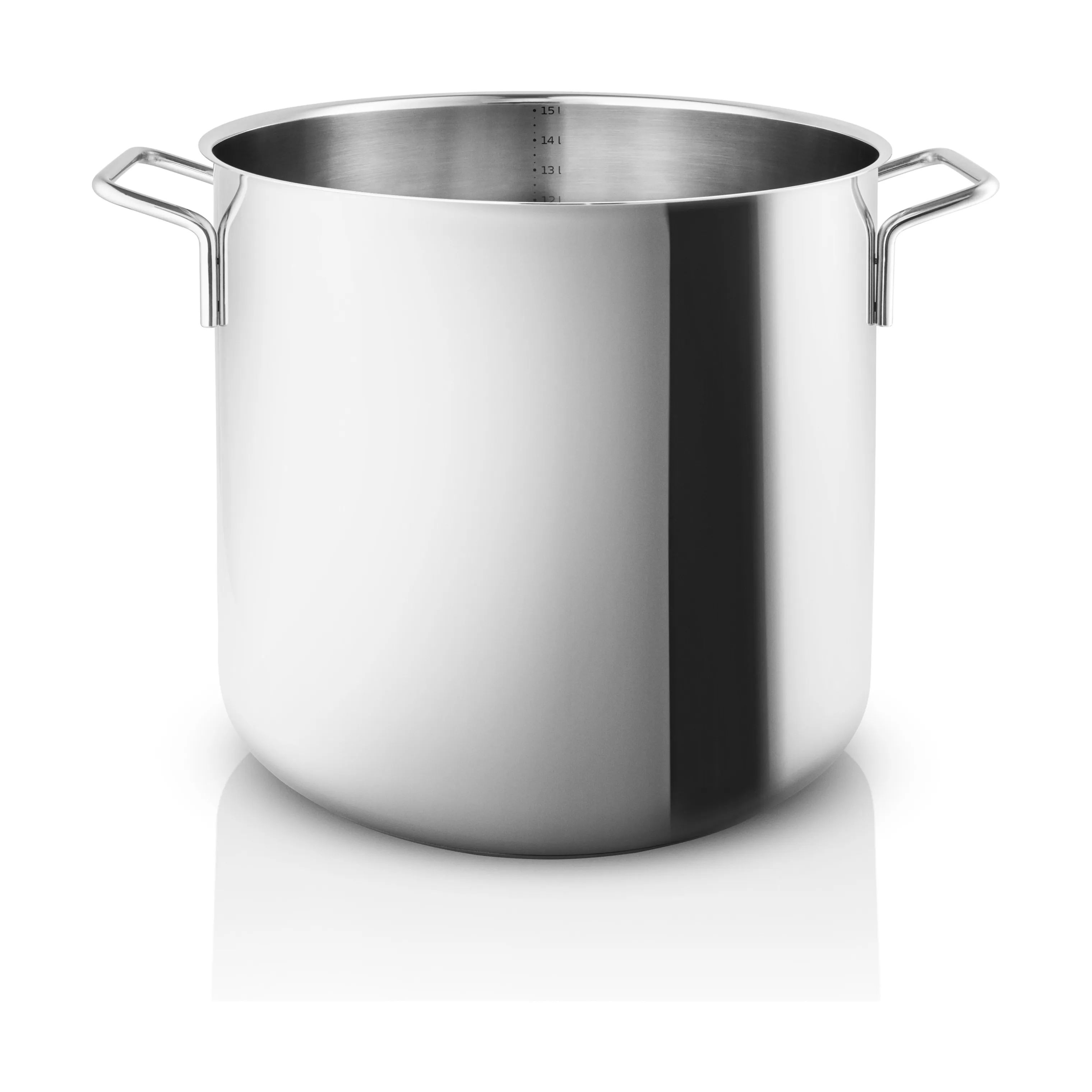 Eva Trio Gryder Stainless Steel Rec. Stainless Steel Suppegryde i Polished steel, 1