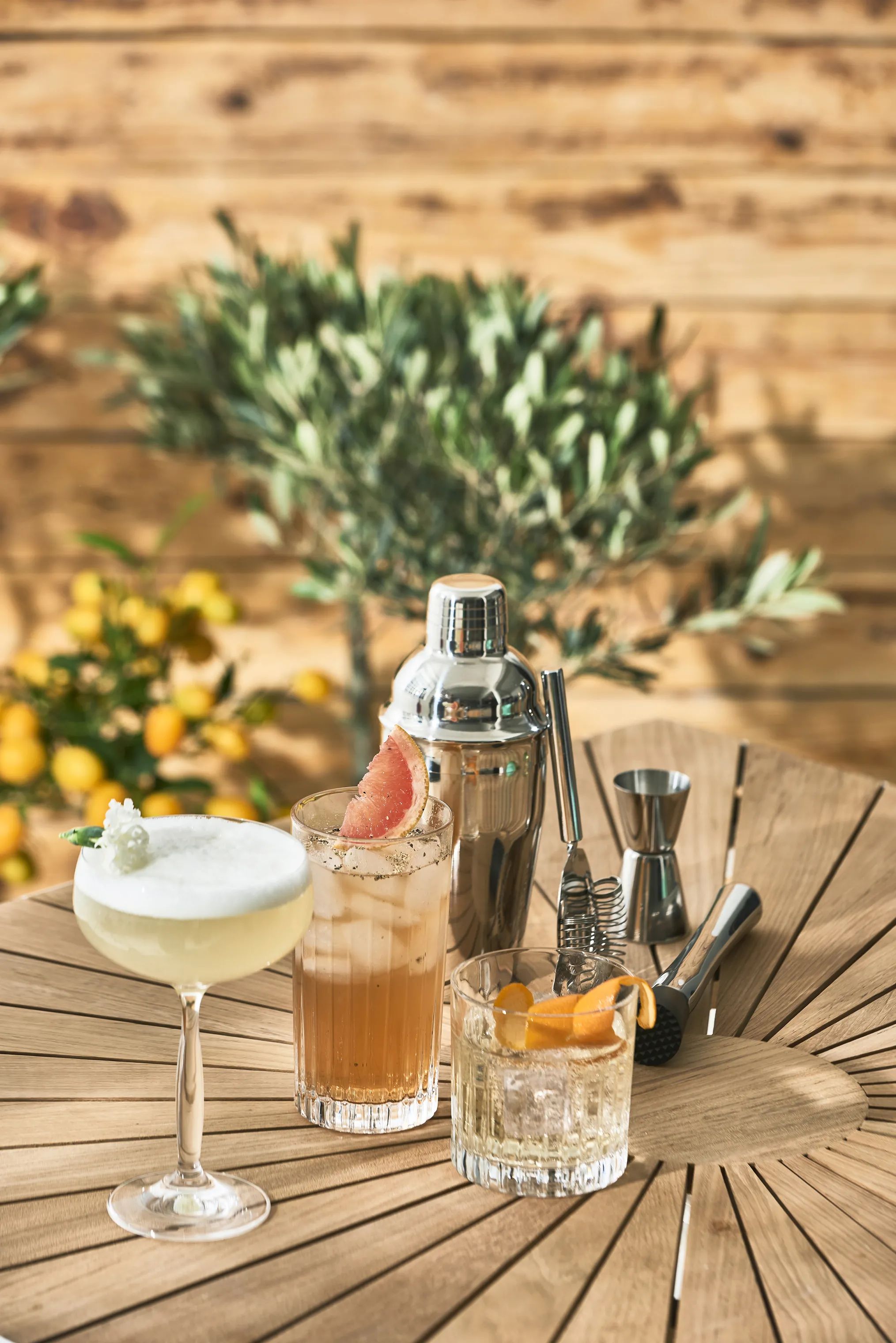 Mixology by CASA Living Shakere MIXOLOGY Barsæt - 5 dele i Sølvfarvet, 6