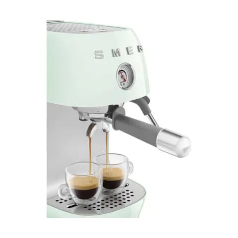 Smeg Espressomaskiner 50's style Espressomaskine i Lysegrøn, 3