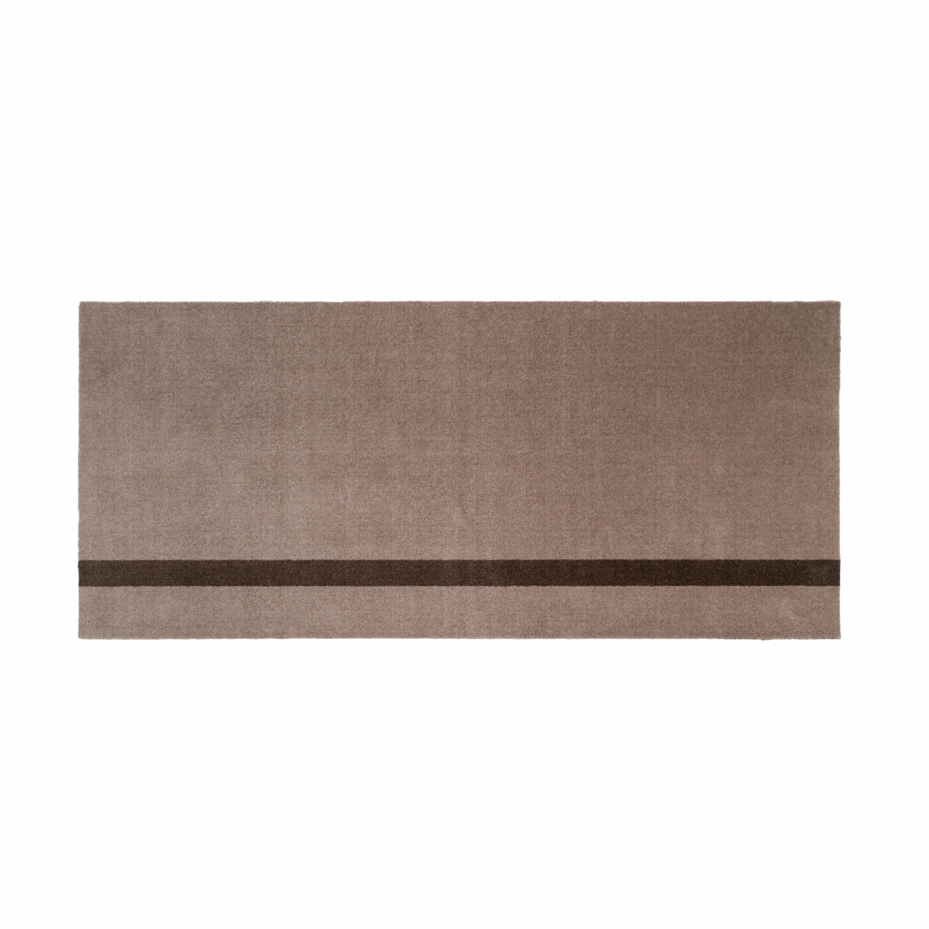 Tica Copenhagen Gulvtæpper Stripes Vertikal Gulvtæppe i Sand/brun, B90 x L200 cm, 1