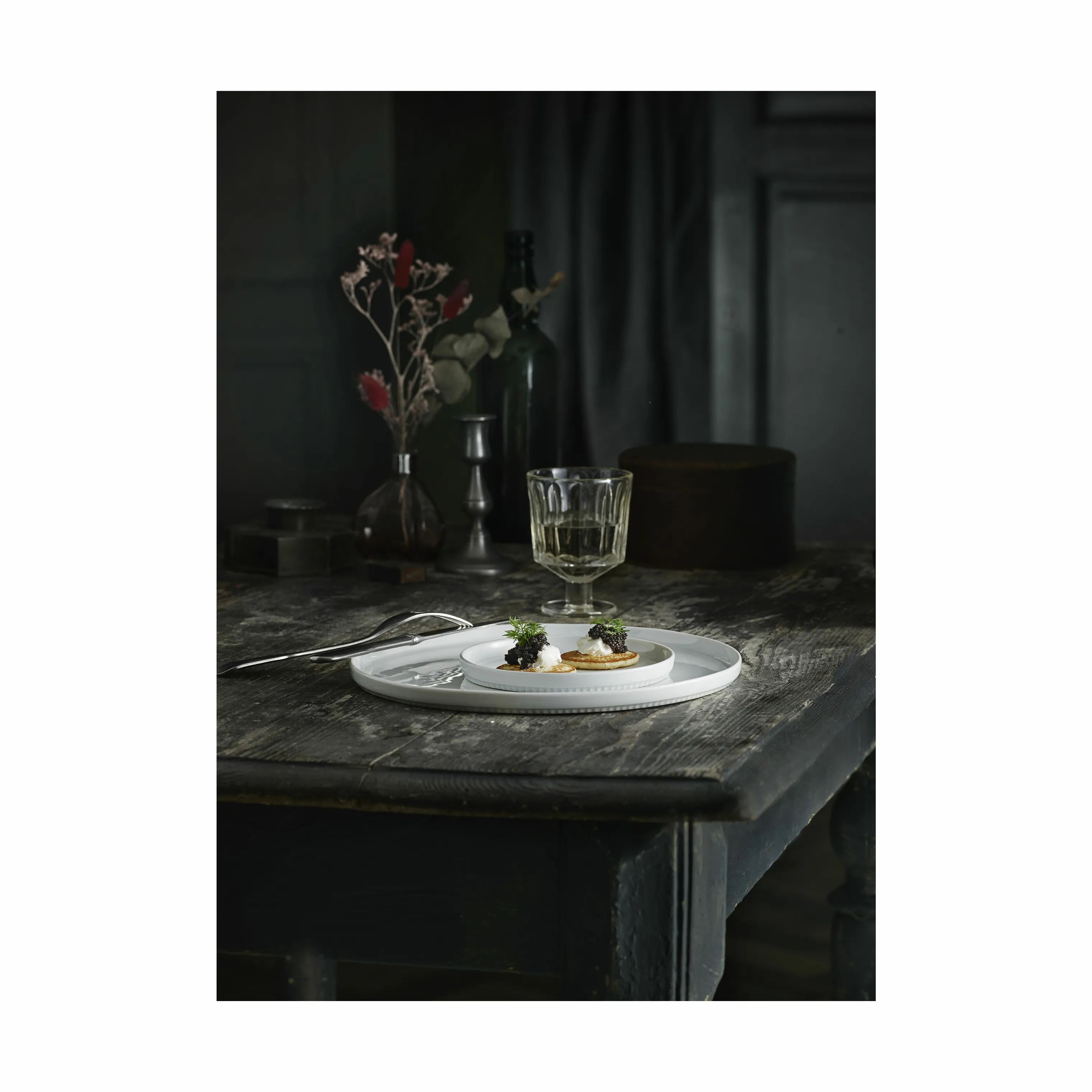 Pillivuyt Middagstallerkener Toulouse Tallerken i Hvid, 26 cm, 9