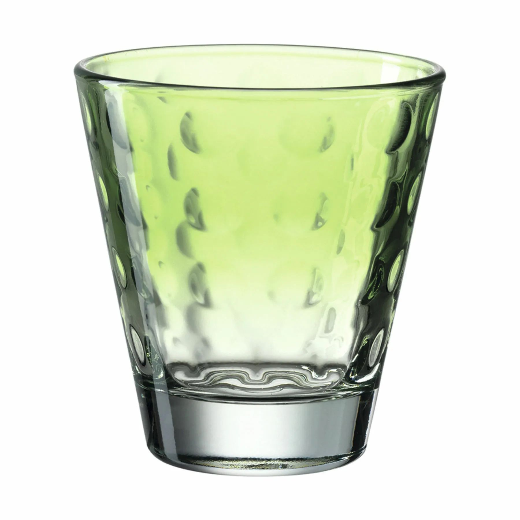 Leonardo Vandglas Leonardo Vandglas - 6 stk. i Klar/grøn, 21.5 cl, 2