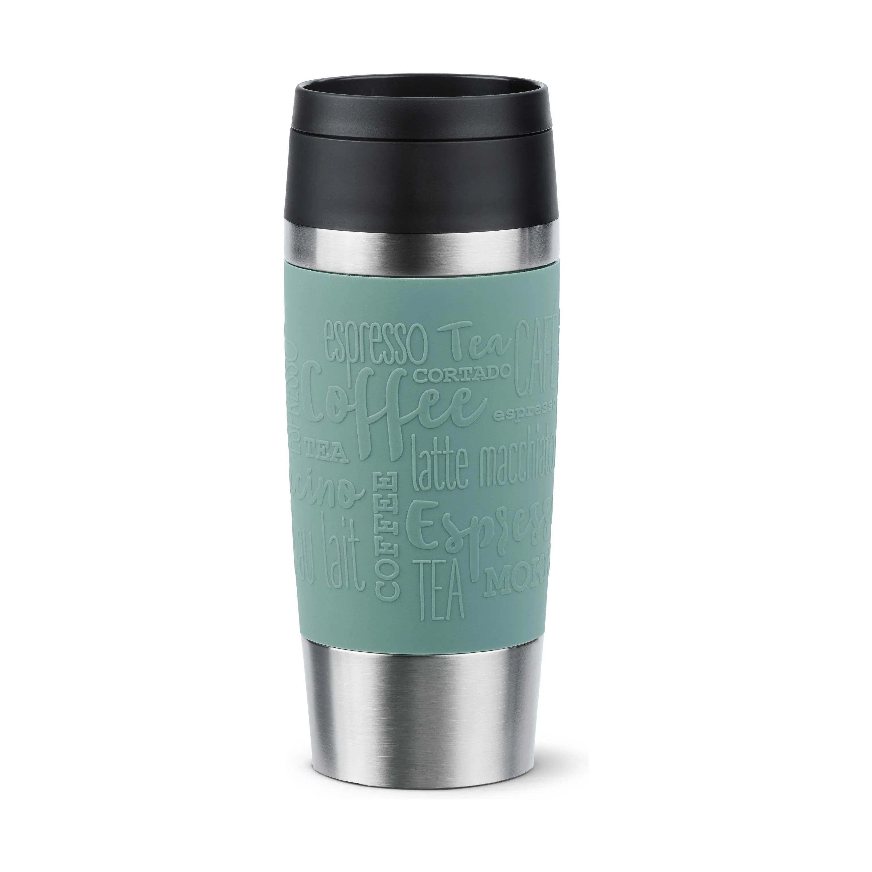 Emsa To go kopper To Go To-Go Classic Rejsekrus i Powder Green, 0.36 L, 1