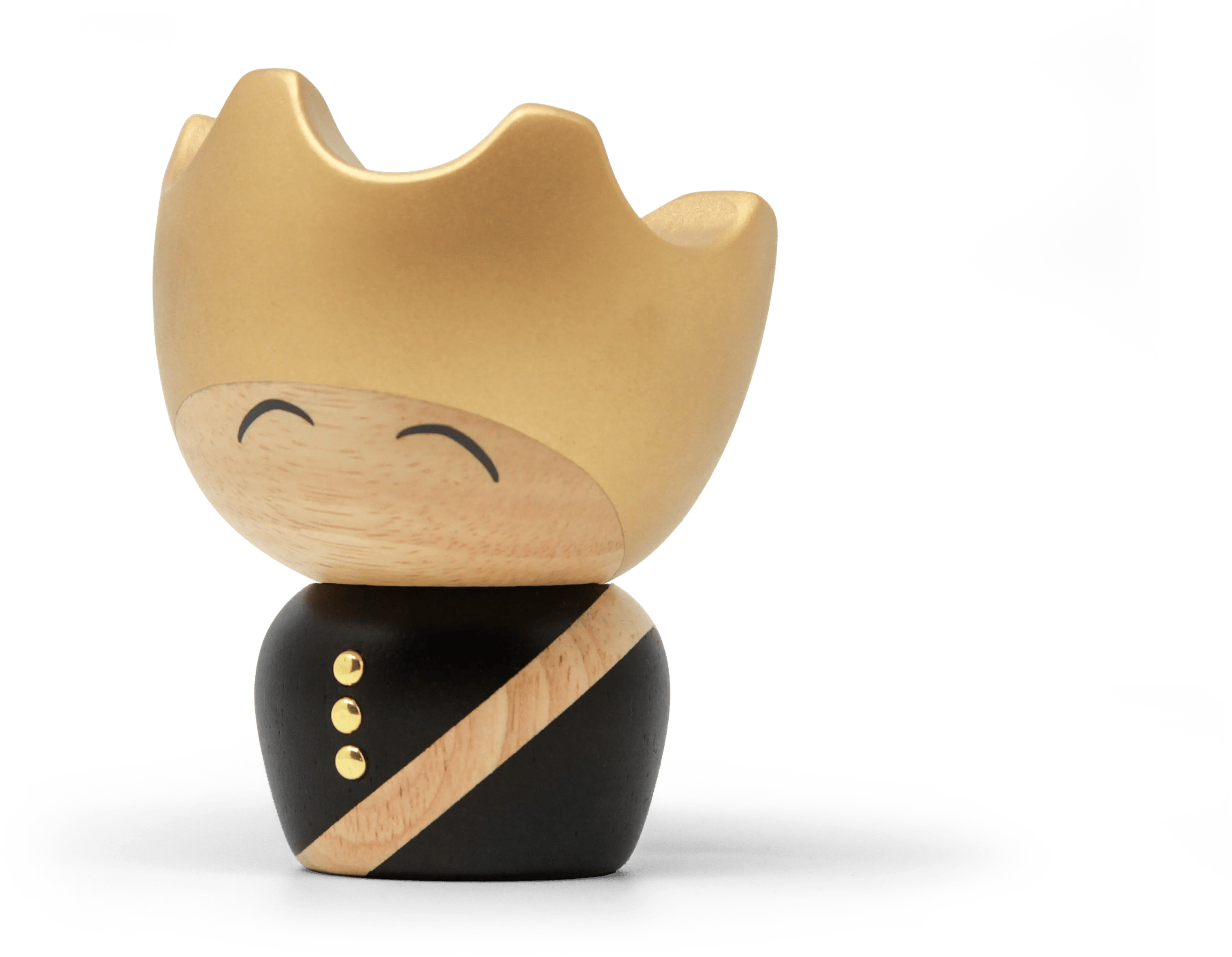 FableWood Øvrige figurer Kongen i Natur / Sort / Guld, 2