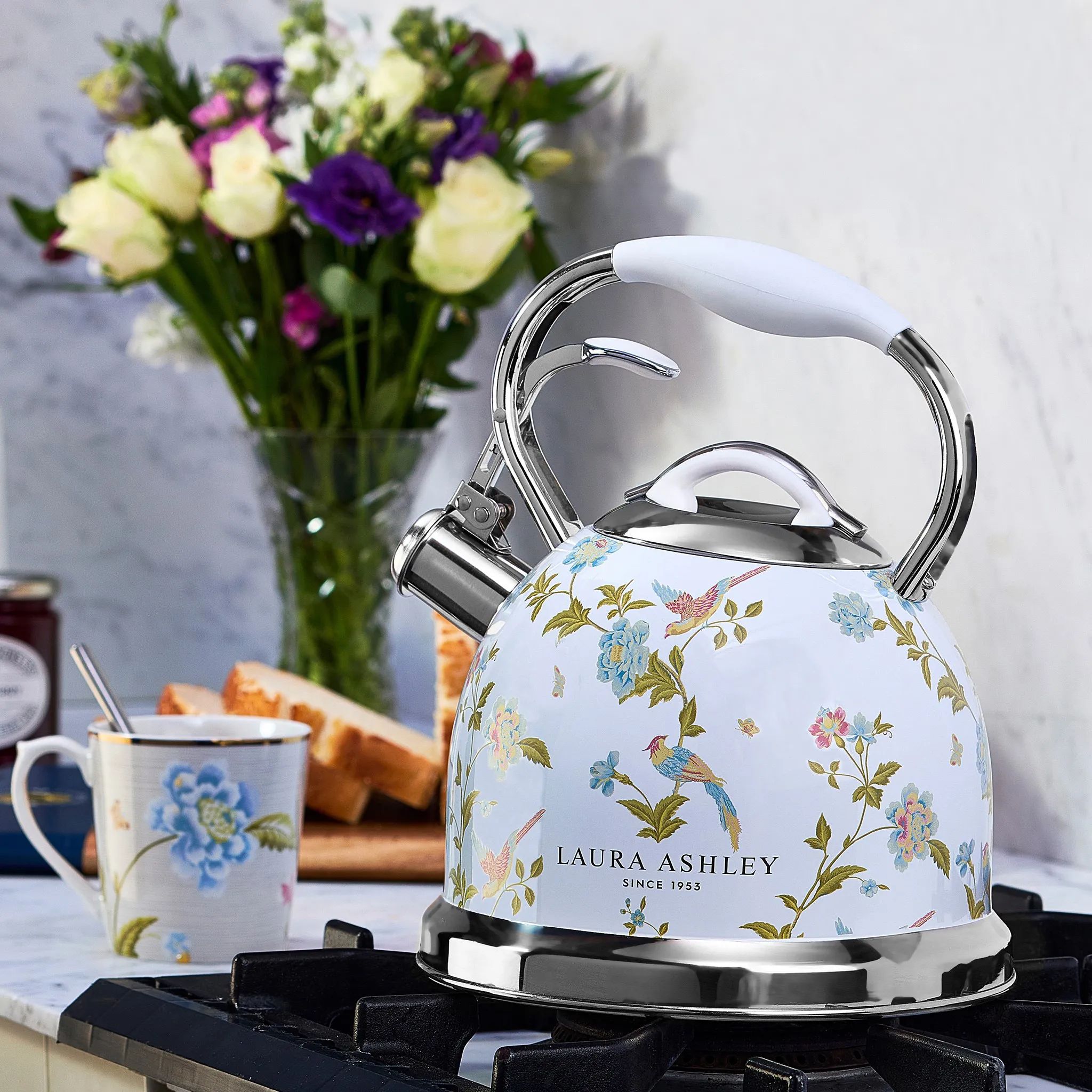 Laura Ashley Kedler Kedel i Elveden White, 3