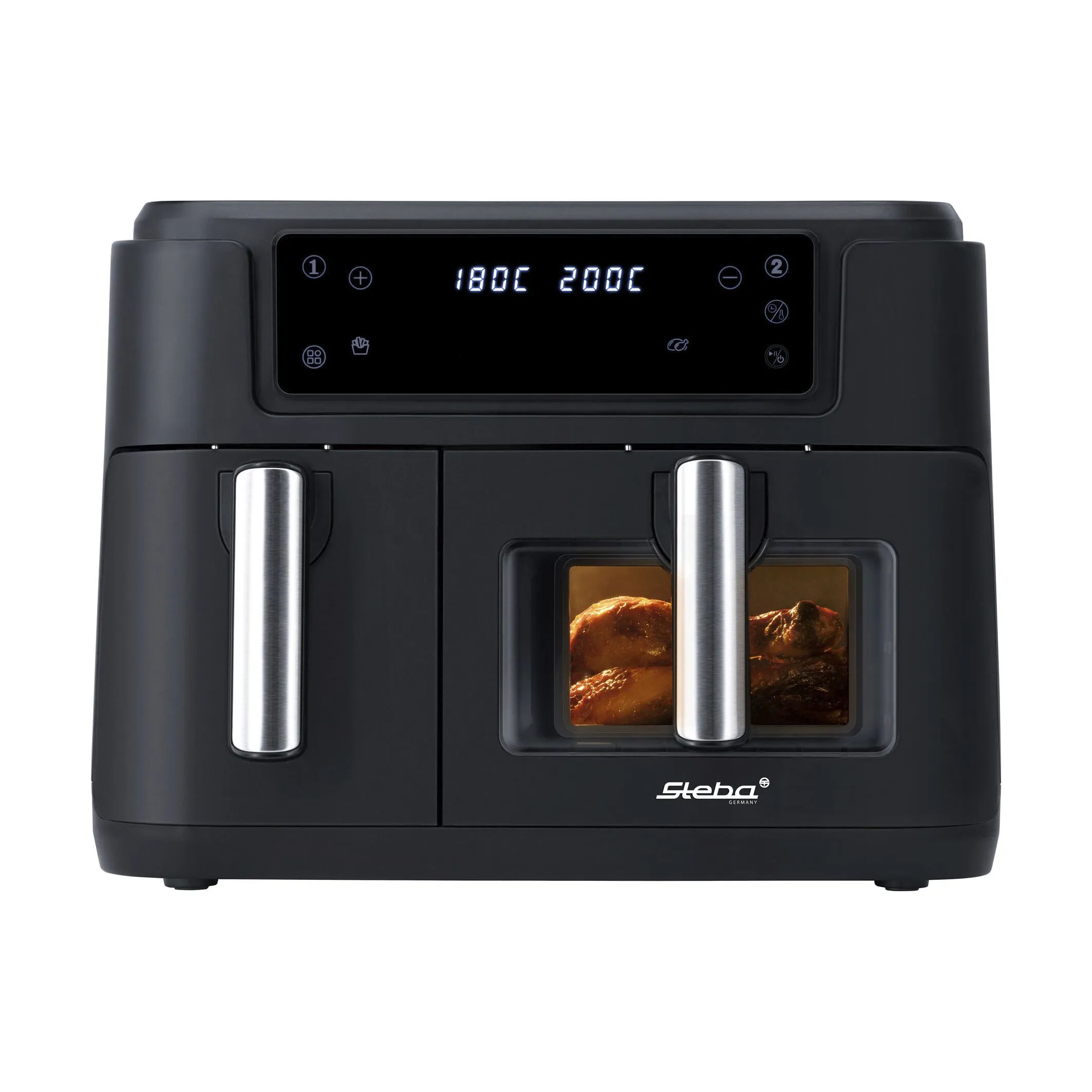 Steba Airfryers Duo Airfryer i Sort, 1