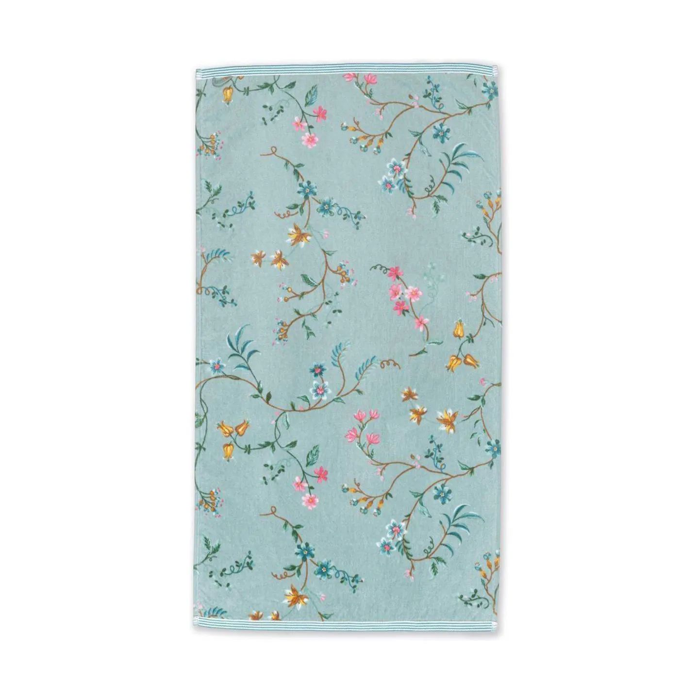 PIP Studio Håndklæder Les Fleurs Håndklæde i Blue , B70 x L140 cm, 4