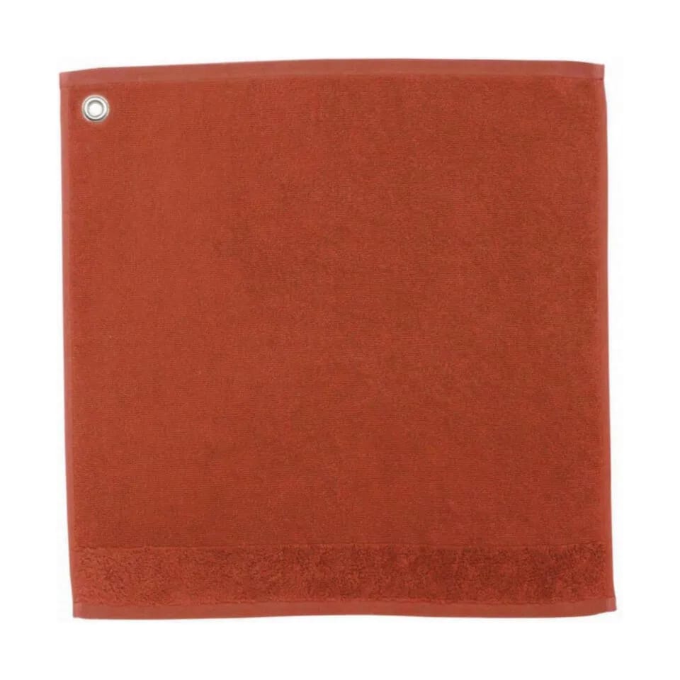 Winkler Håndklæder Curl Gæstehåndklæde i Terracotta, 1
