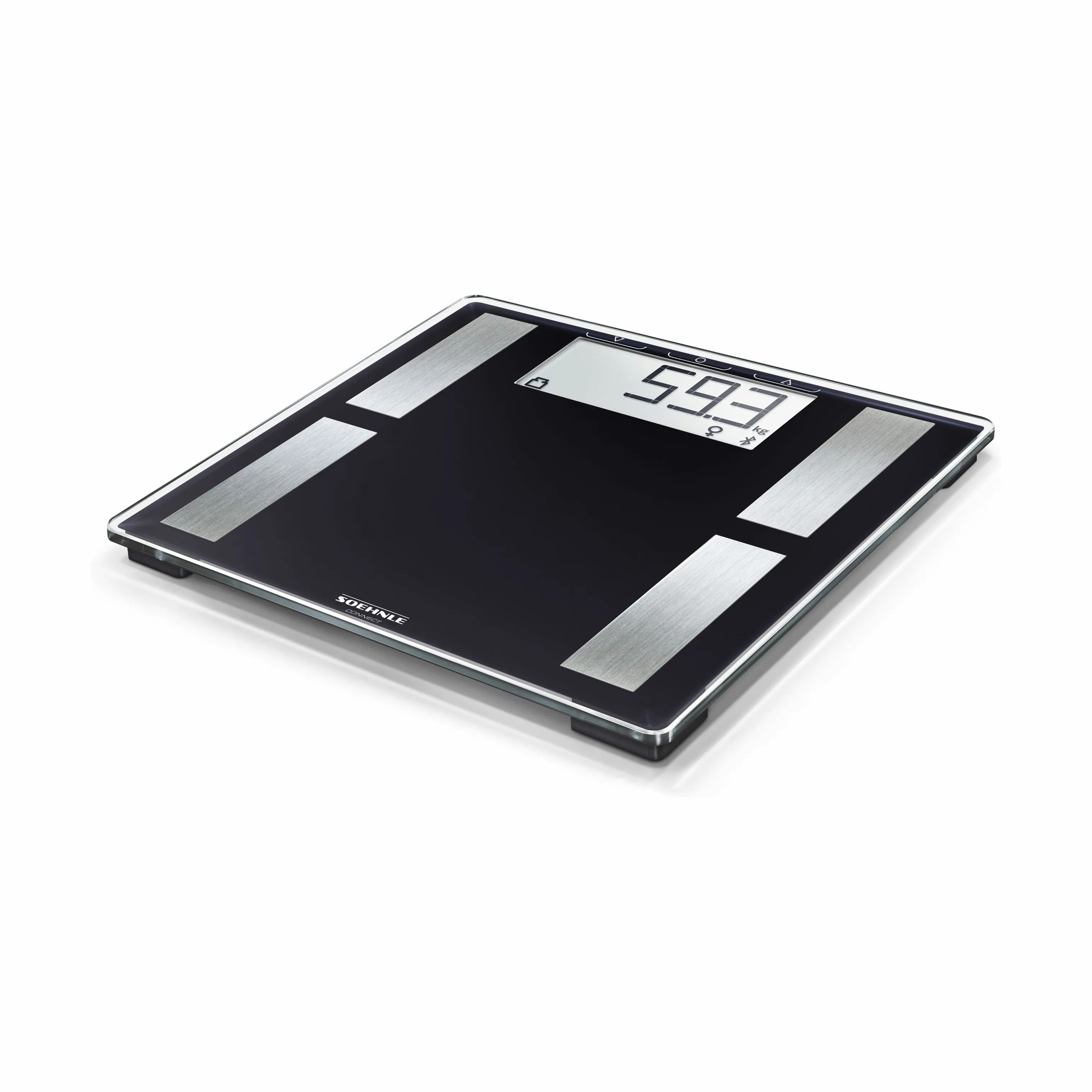 Soehnle Badevægte Shape Connect 50 Kropsanalysevægt i Sort, 1
