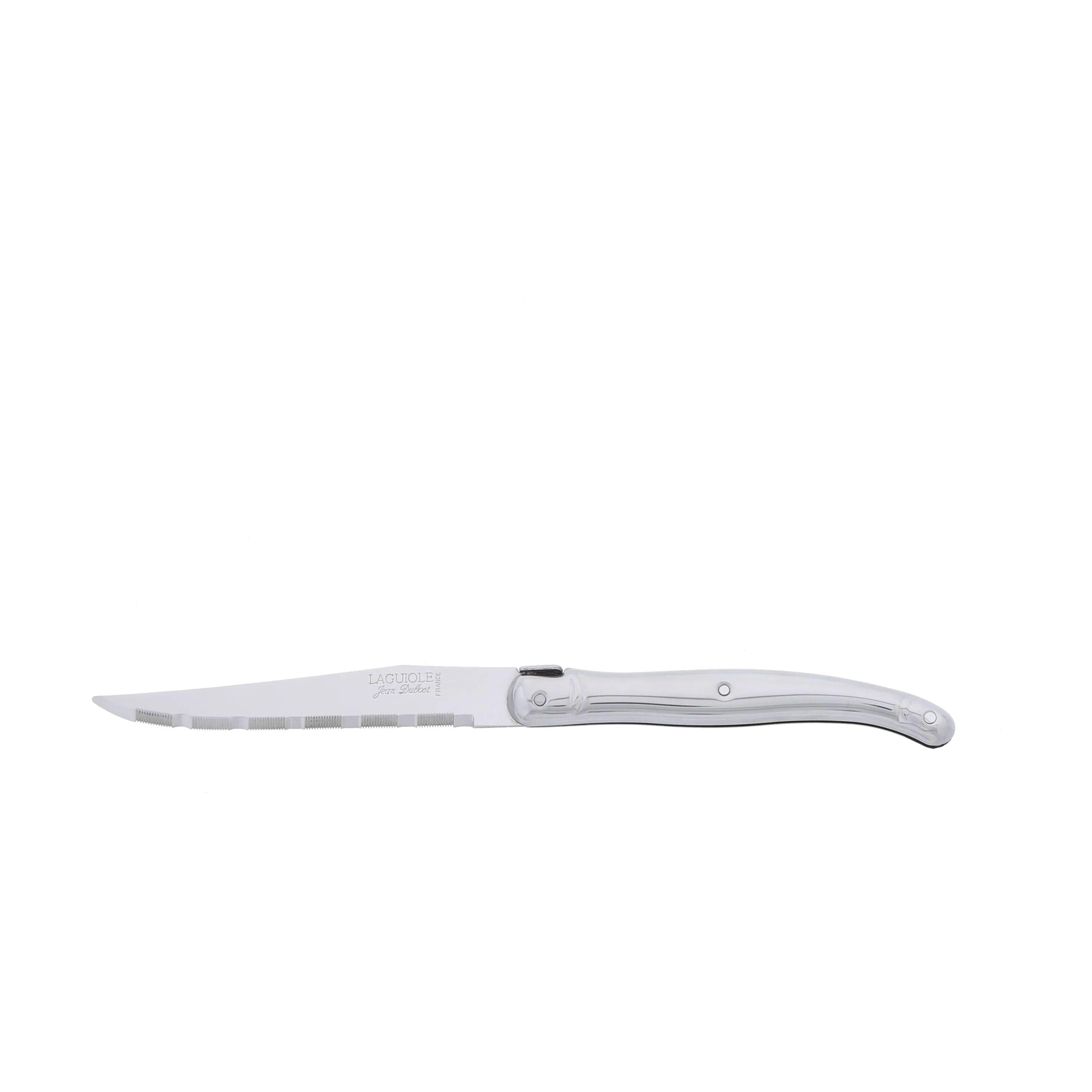 Jean Dubost Bordknive Laguiole Kniv i Sølv, 23,5 cm, 1