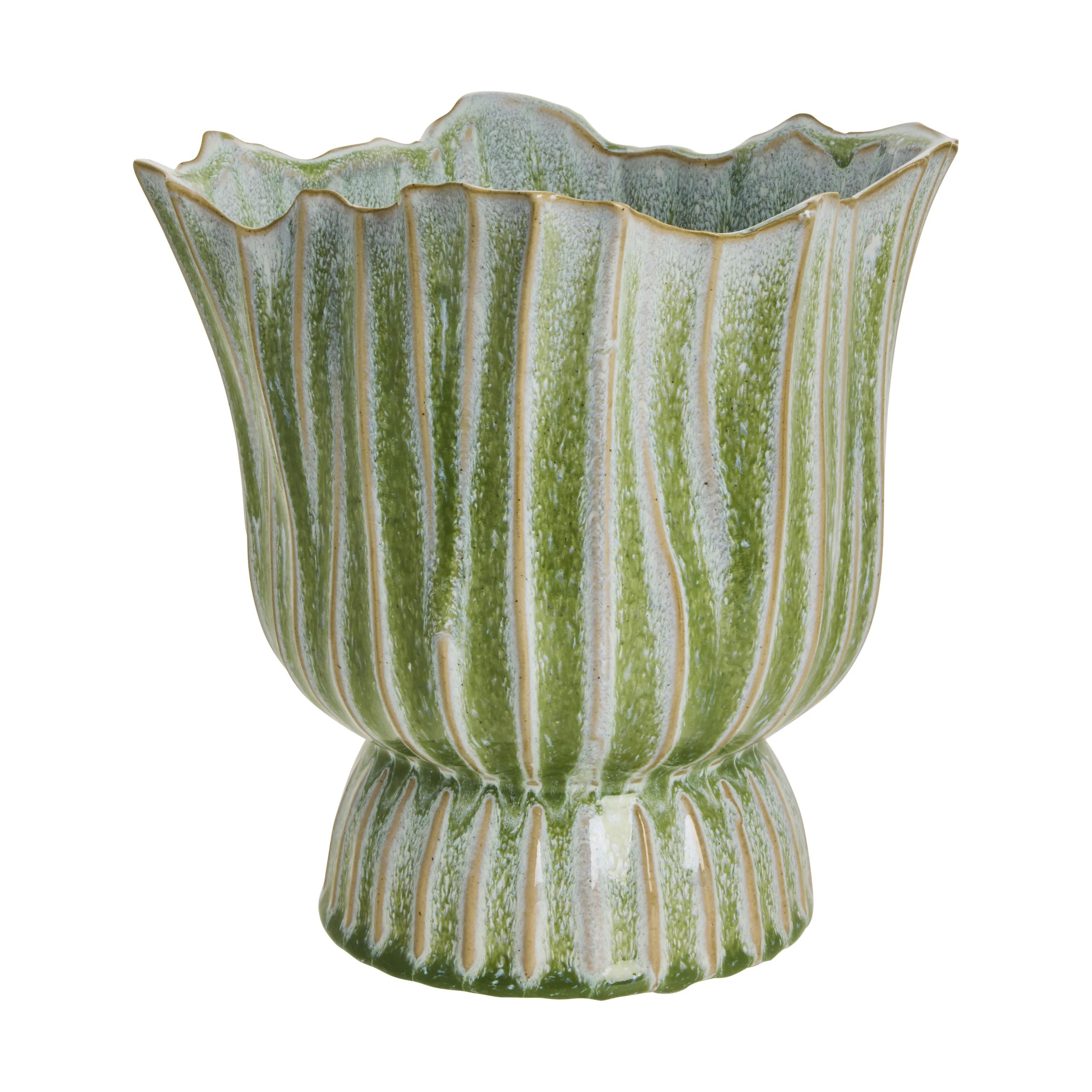 Lene Bjerre Urtepotteskjulere Palazzo Urtepotteskjuler i Grøn, 23,5 cm, 1