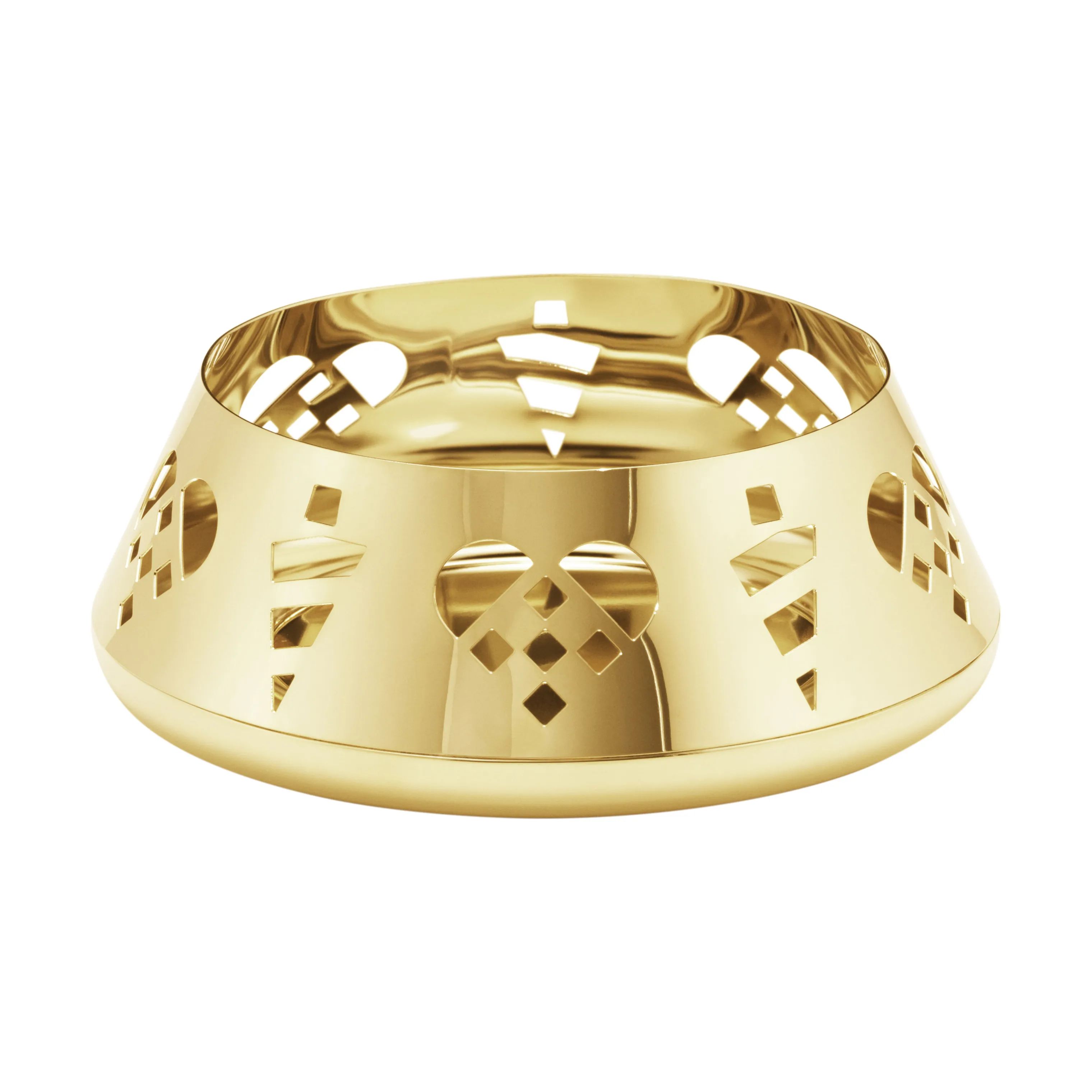 Georg Jensen Jule- og adventsstager Christmas Collectibles CC 2025 Bloklysestage i Guld, 1