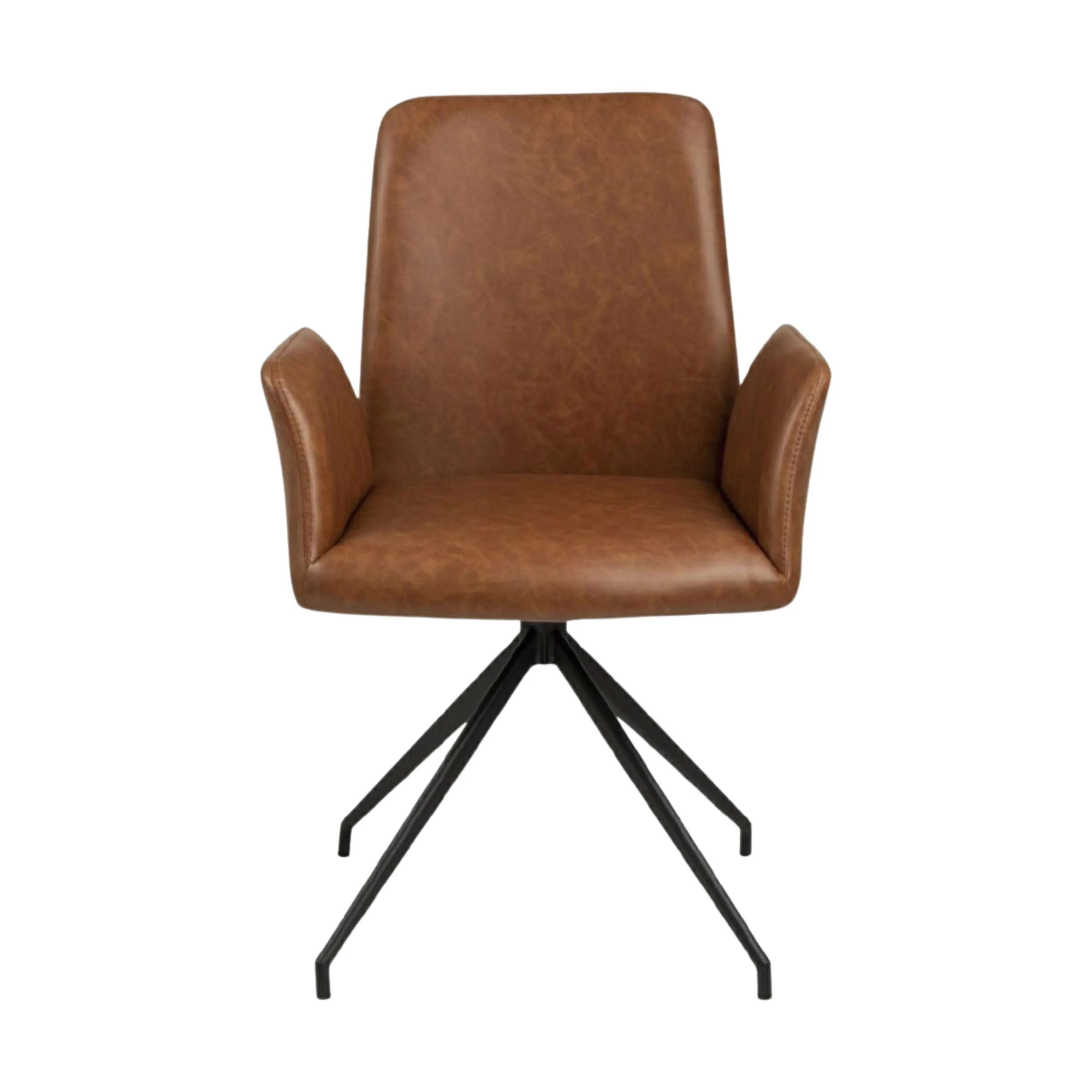 CASA Living Spisebordsstole Naya Spisebordsstol i Cognac, 1