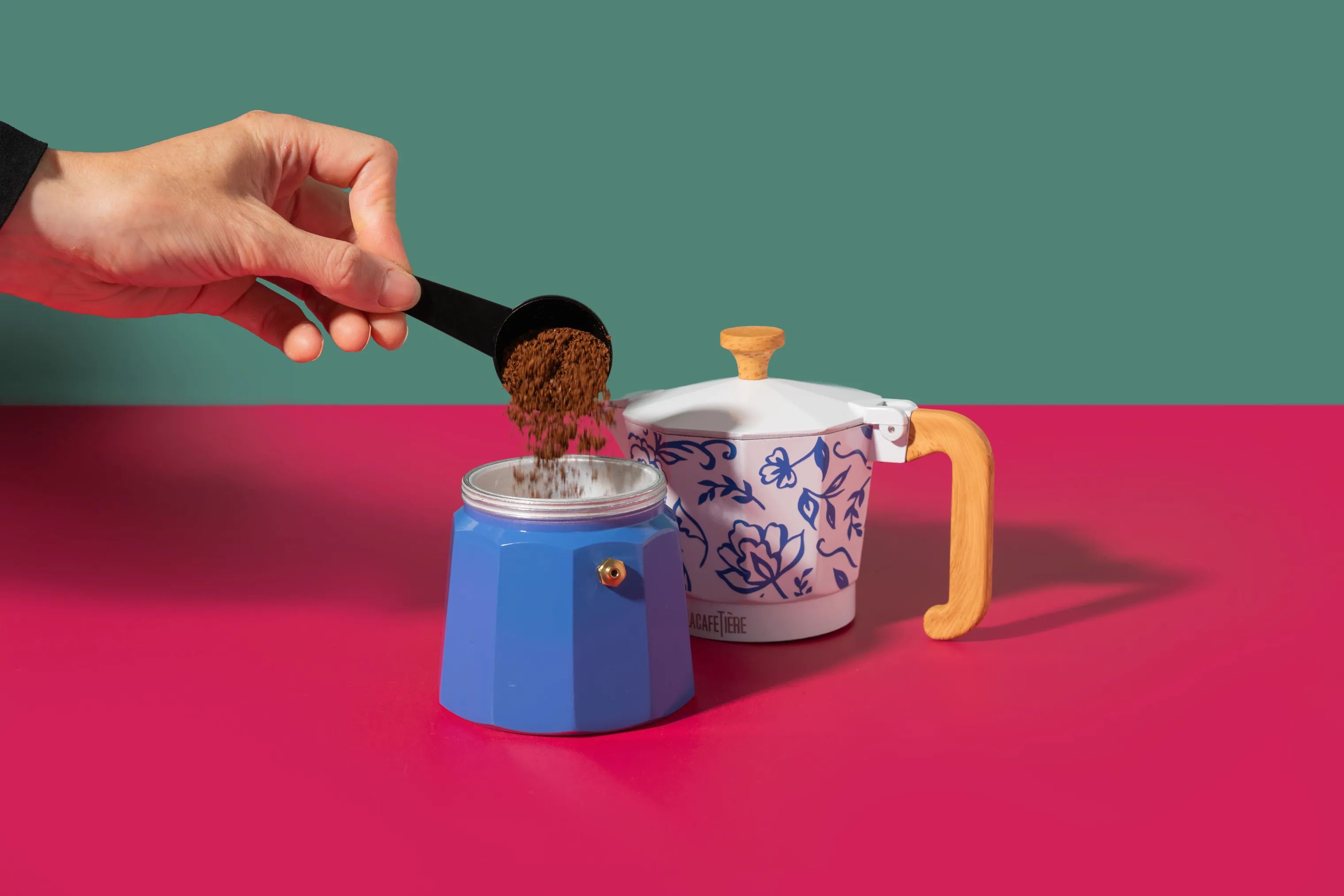 La Cafetière
 Stempelkander Venice Mokkakande i Blå, 2