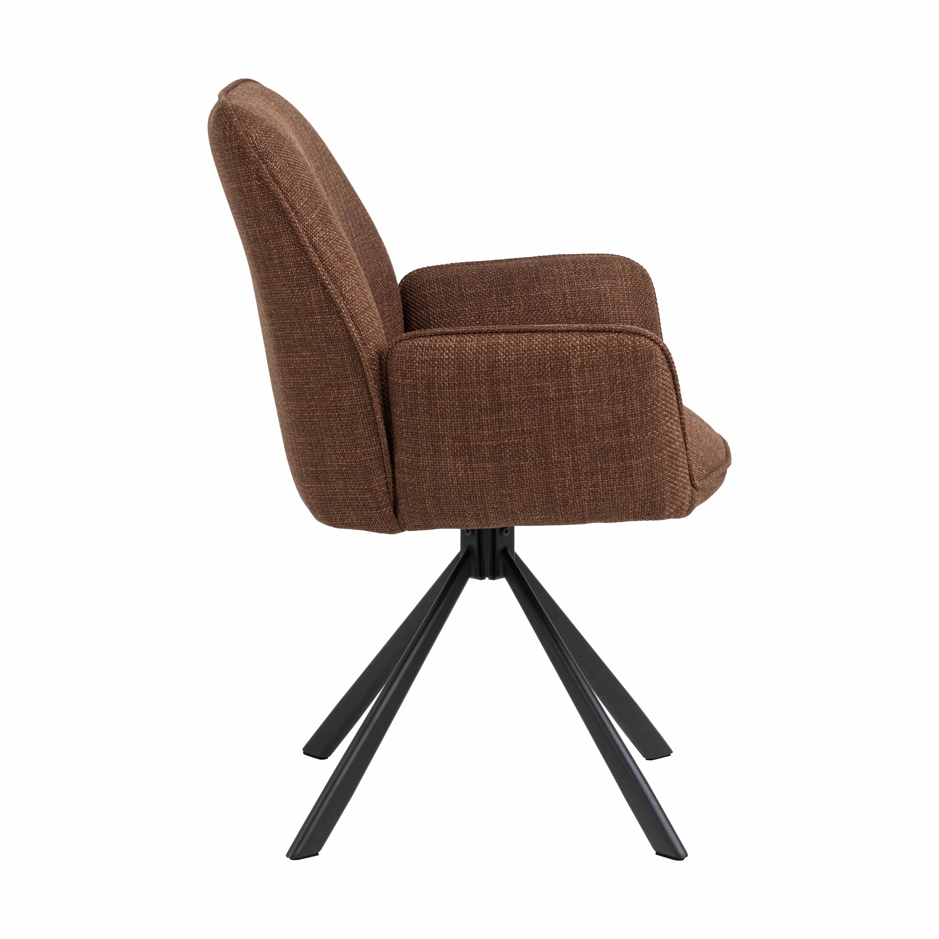 CASA Living Spisebordsstole Glenda Spisebordsstol - 2 stk. i Orange, 3