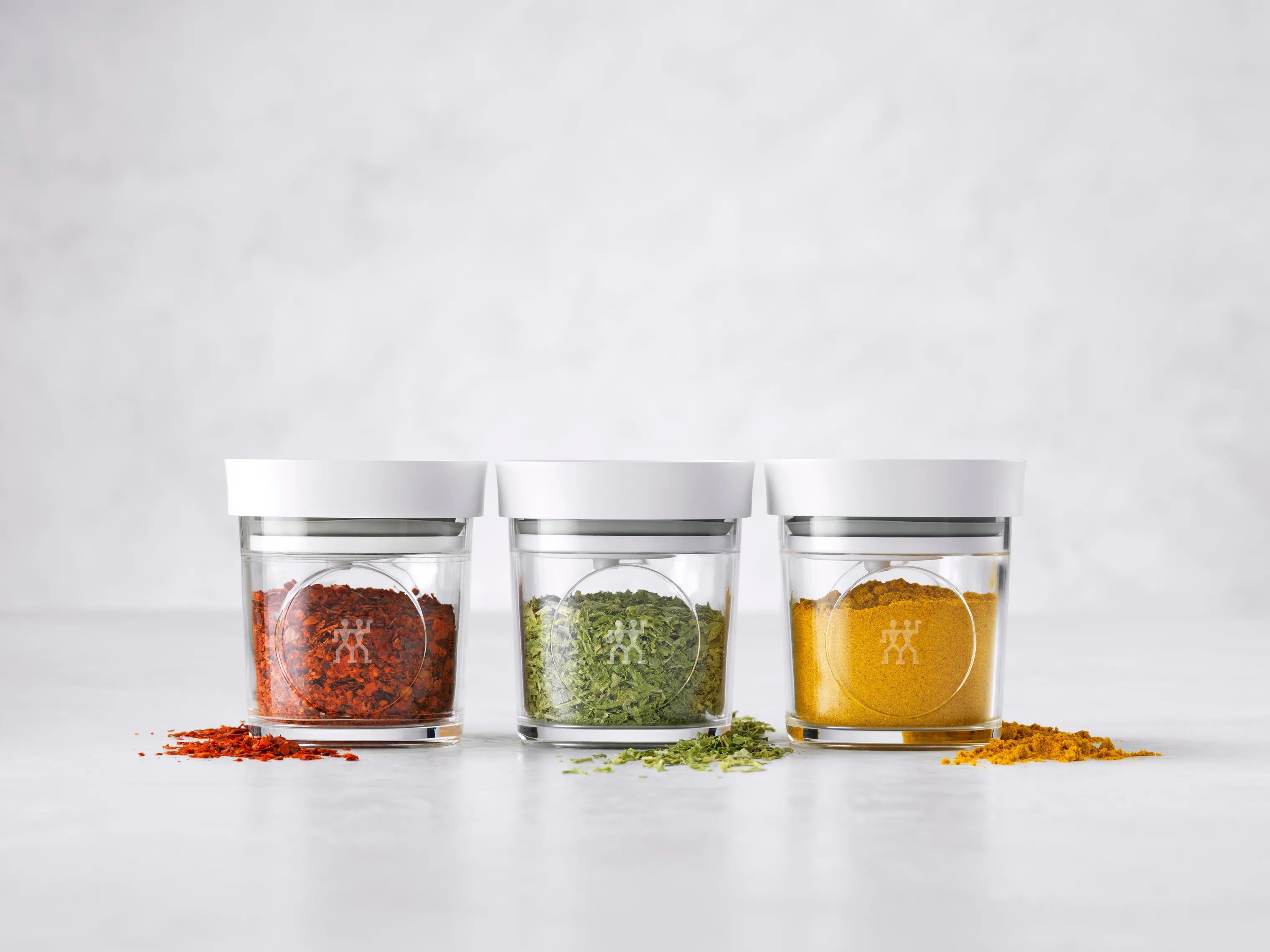 Zwilling Opbevaringsbokse Fresh & Save Cube Sæt - 3 dele i Transparant, 2