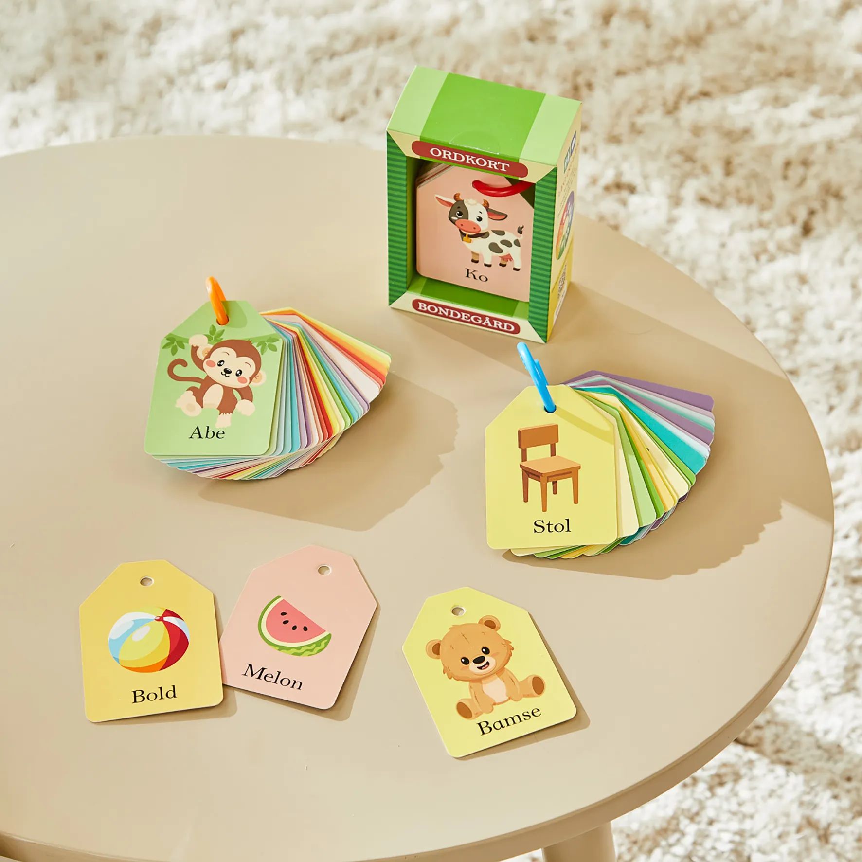 Barbo Toys Spil Barbo Classic Ordkort - På bondegården i På bondegården, 2
