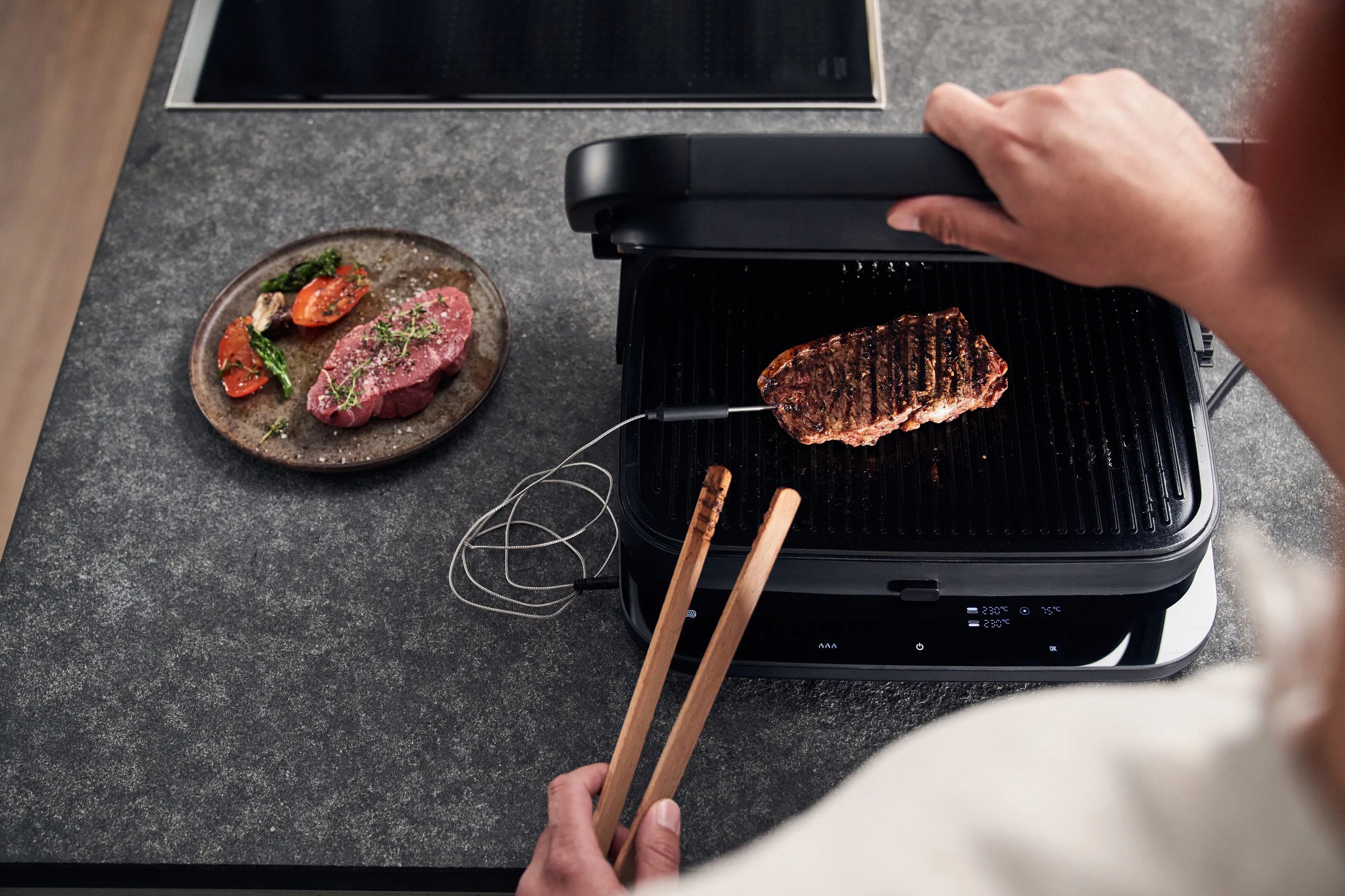 Zwilling Bordgrill Enfinigy Kontaktgrill i Sort, 5