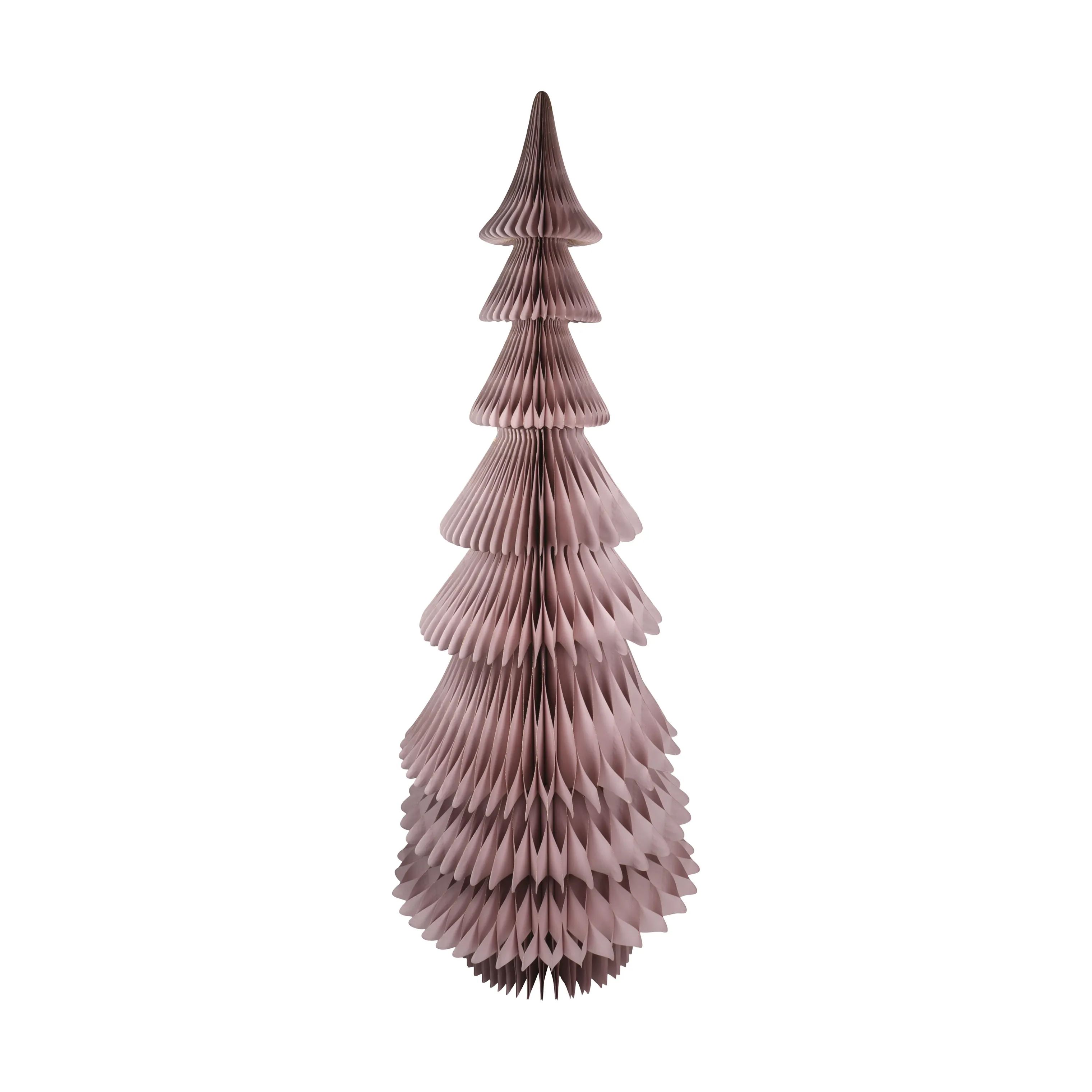 Casa Christmas Juletræer Papir Juletræ i Rosa, H160 x Ø61 cm, 1