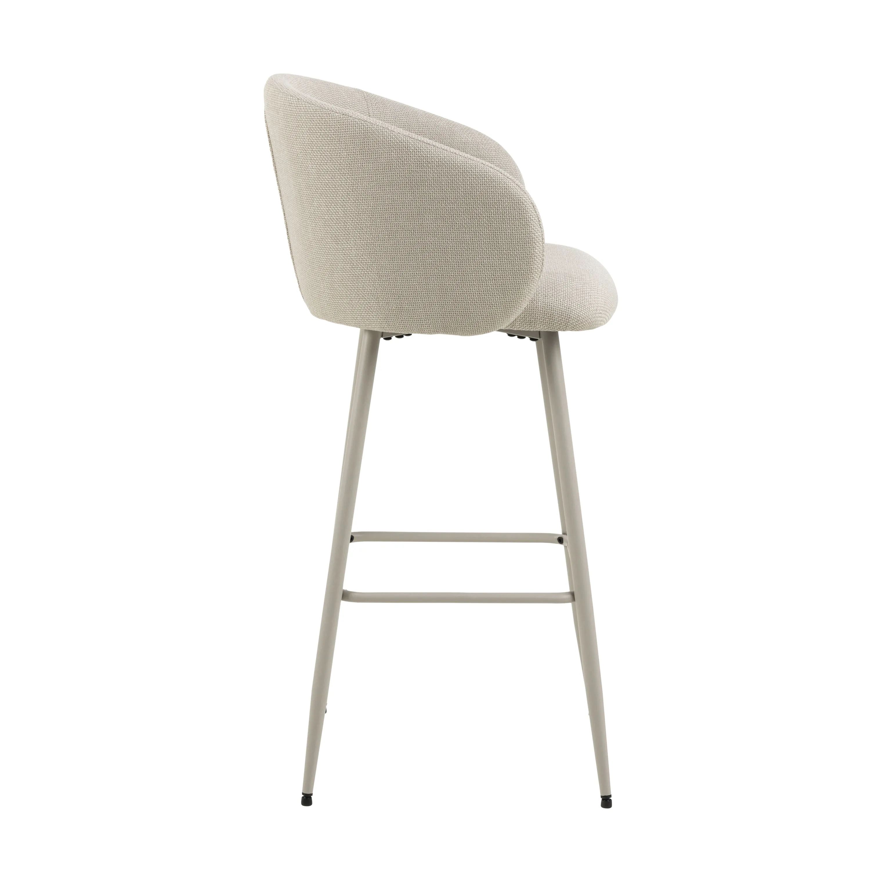 CASA Living Barstole Eleanor Barstol - 2 stk i Beige, 4