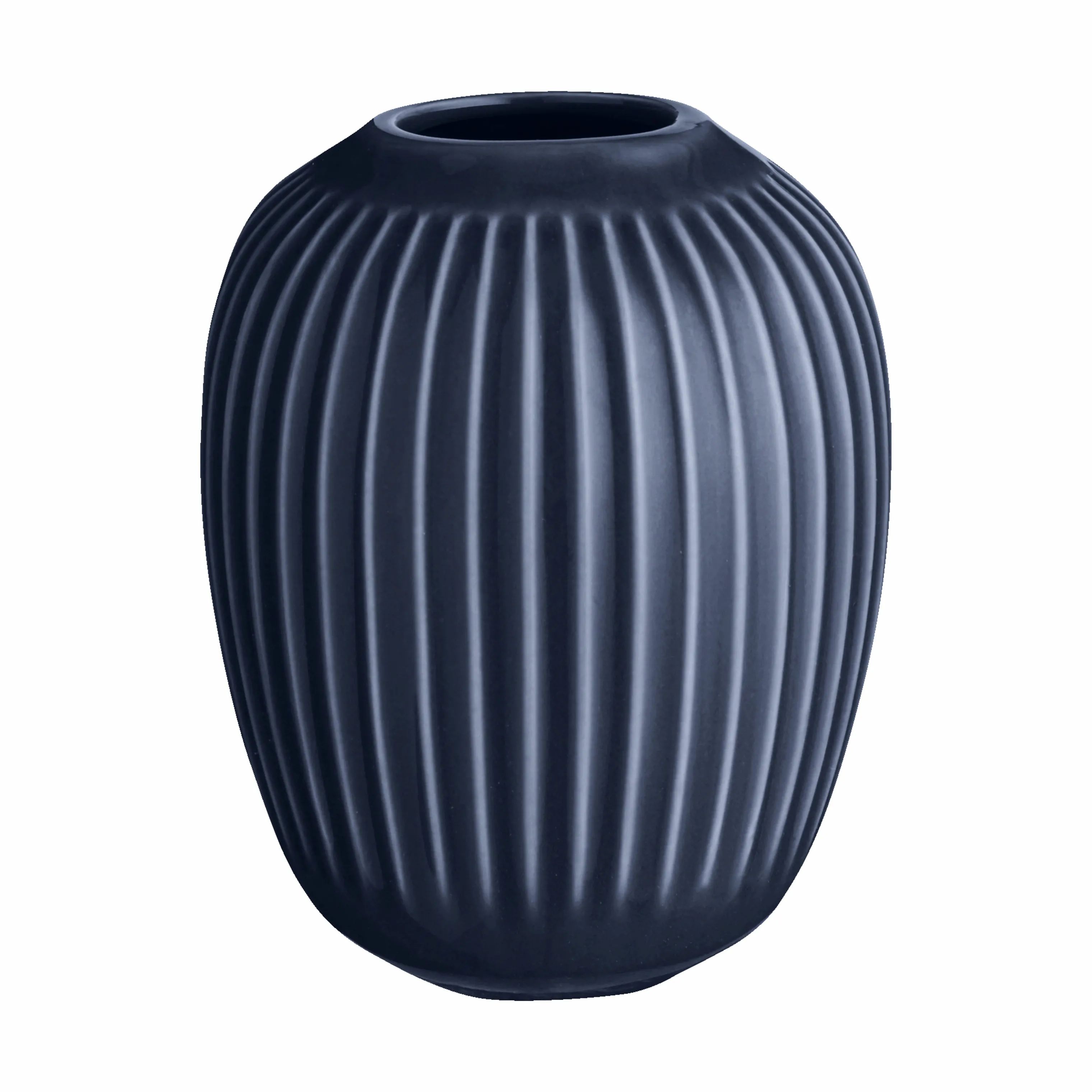 Kähler Vaser Hammershøi Vase i Indigo, 10,5 cm, 1