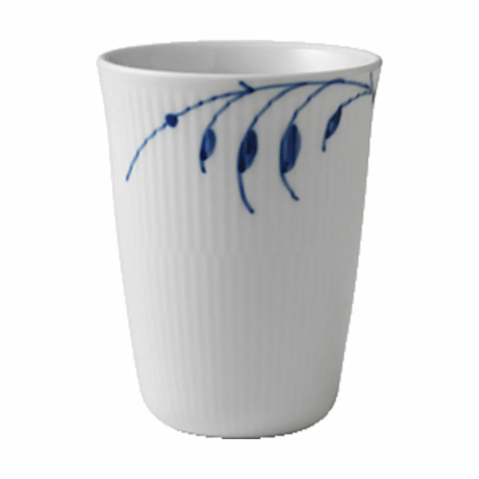 Royal Copenhagen Krus og kopper uden hank Blå Mega Riflet Termokop #1 i #1, 39 cl, 3