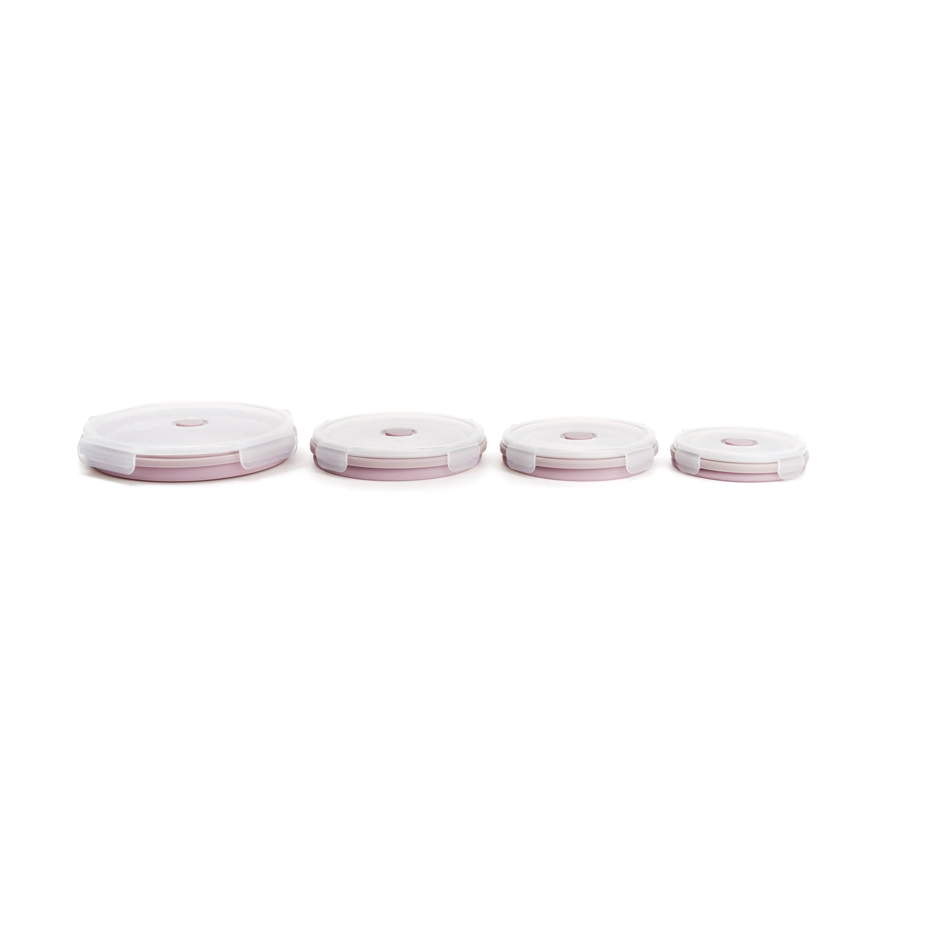 Cook & Baker Opbevaringsbokse Foldbare Opbevaringsbokse - 4 stk. i rosa, 4