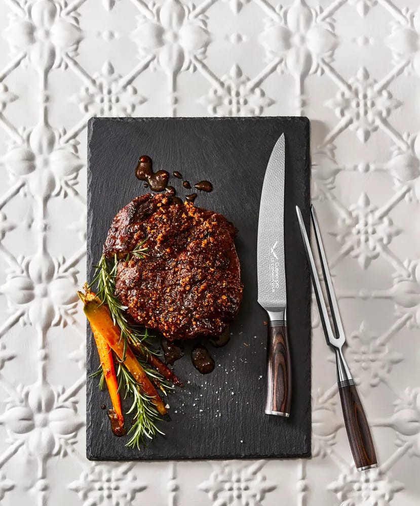 THE CUSTOM CHEF™ Forskærerknive og sæt Cuisine::pro Le Connoisseur Udskæringssæt - 2 dele i Brun, 2
