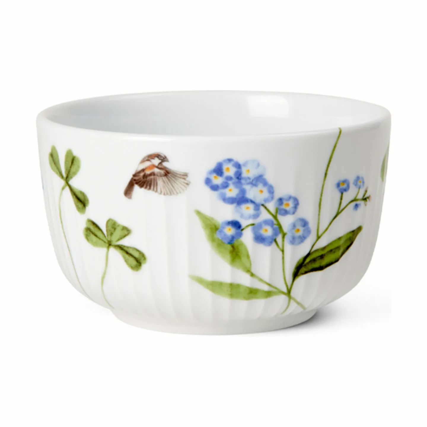 Kähler Skåle Hammershøi Sommer Skål i Forglemmigej, 12 cm, 1