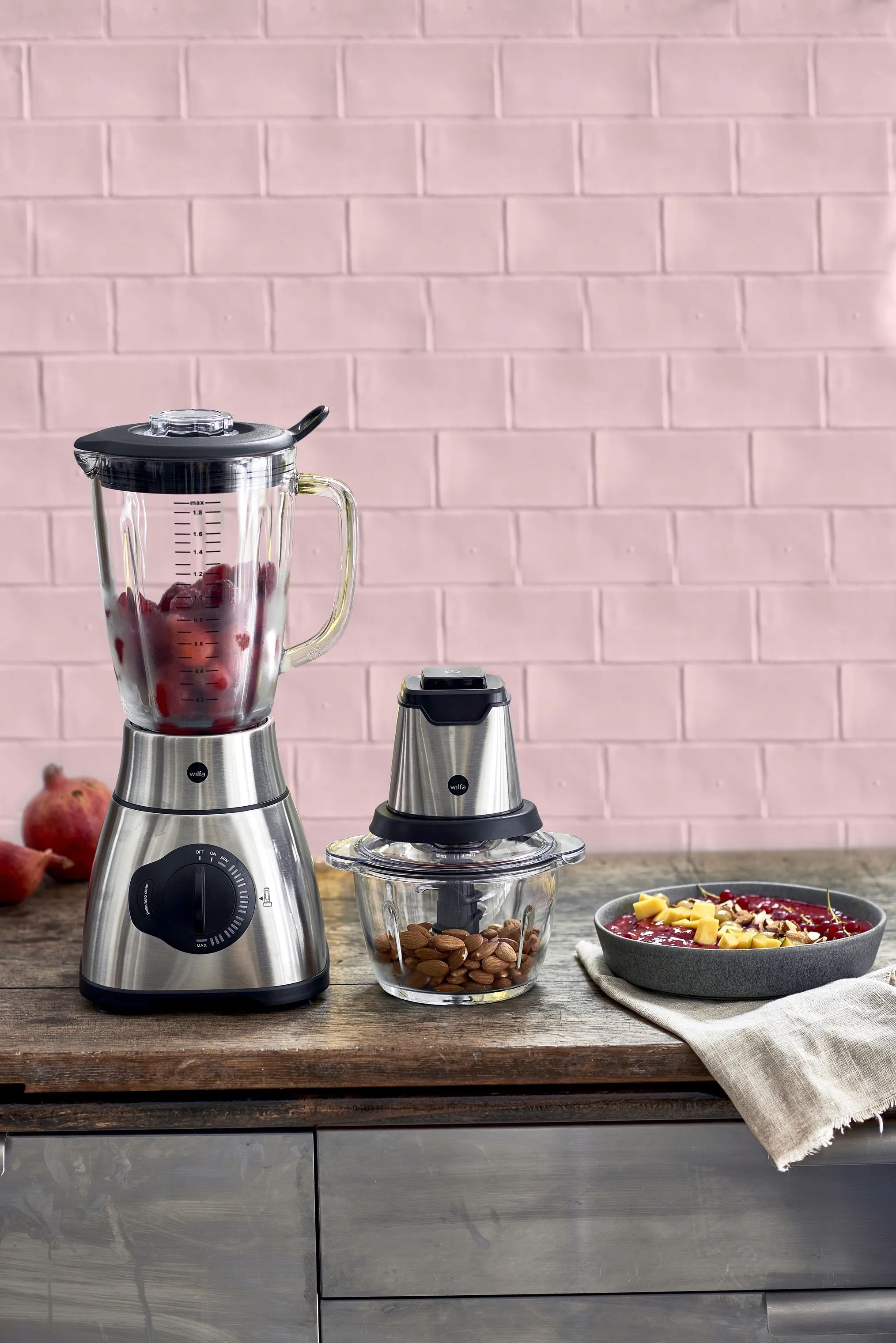 Wilfa Blendere Blender BL2S-1800 i Stål, 5
