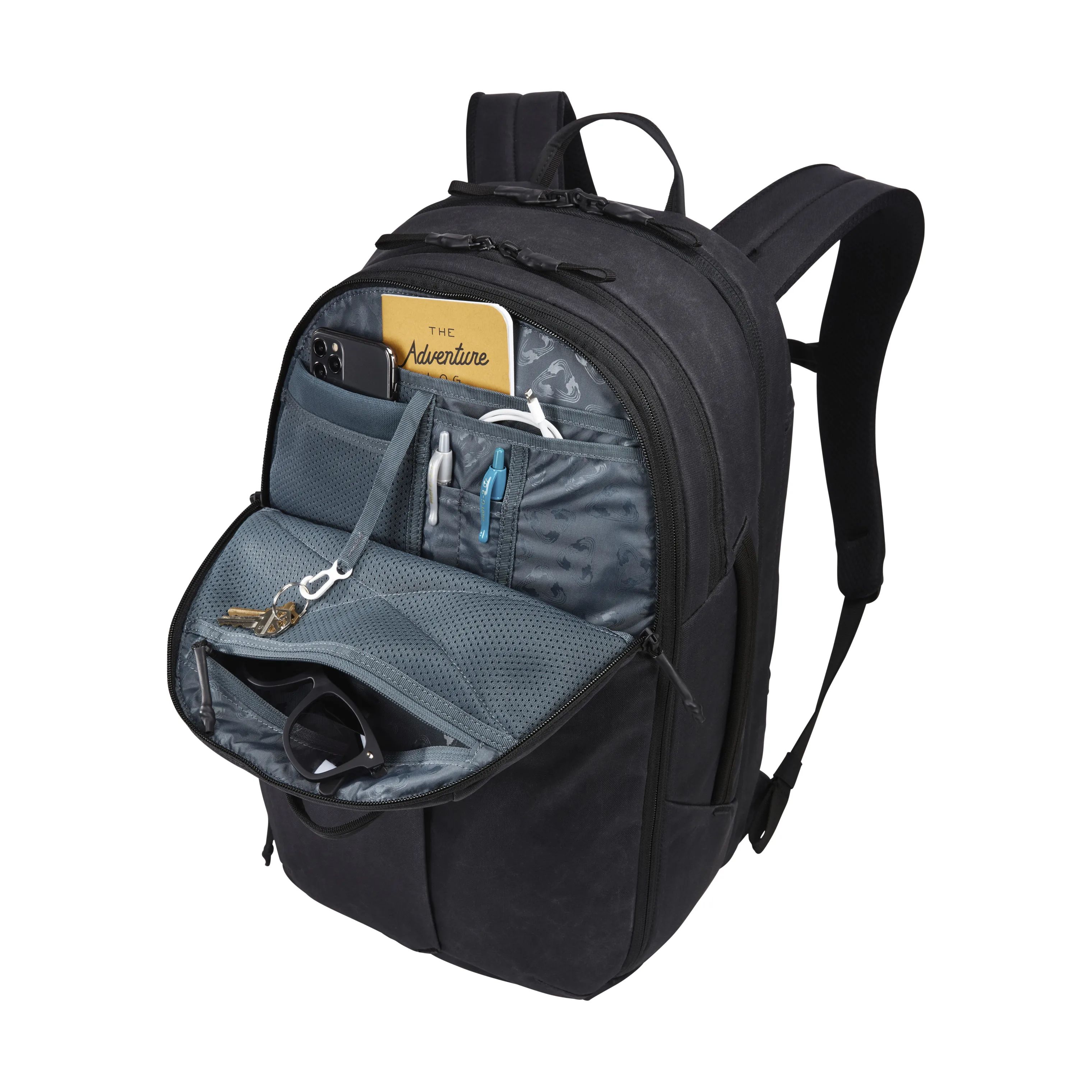 Thule Interiør Thule Aion Aion Rejserygsæk i Black/grey, 3