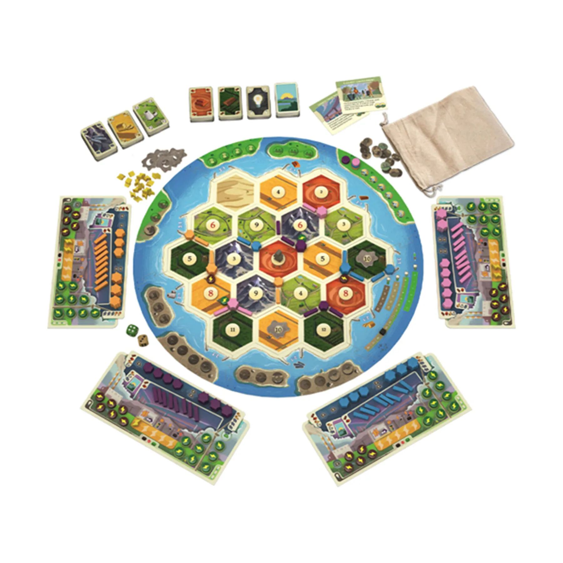Spilbræt Spil Brætspil - Catan - Ny Energi i Catan - Ny Energi, 2