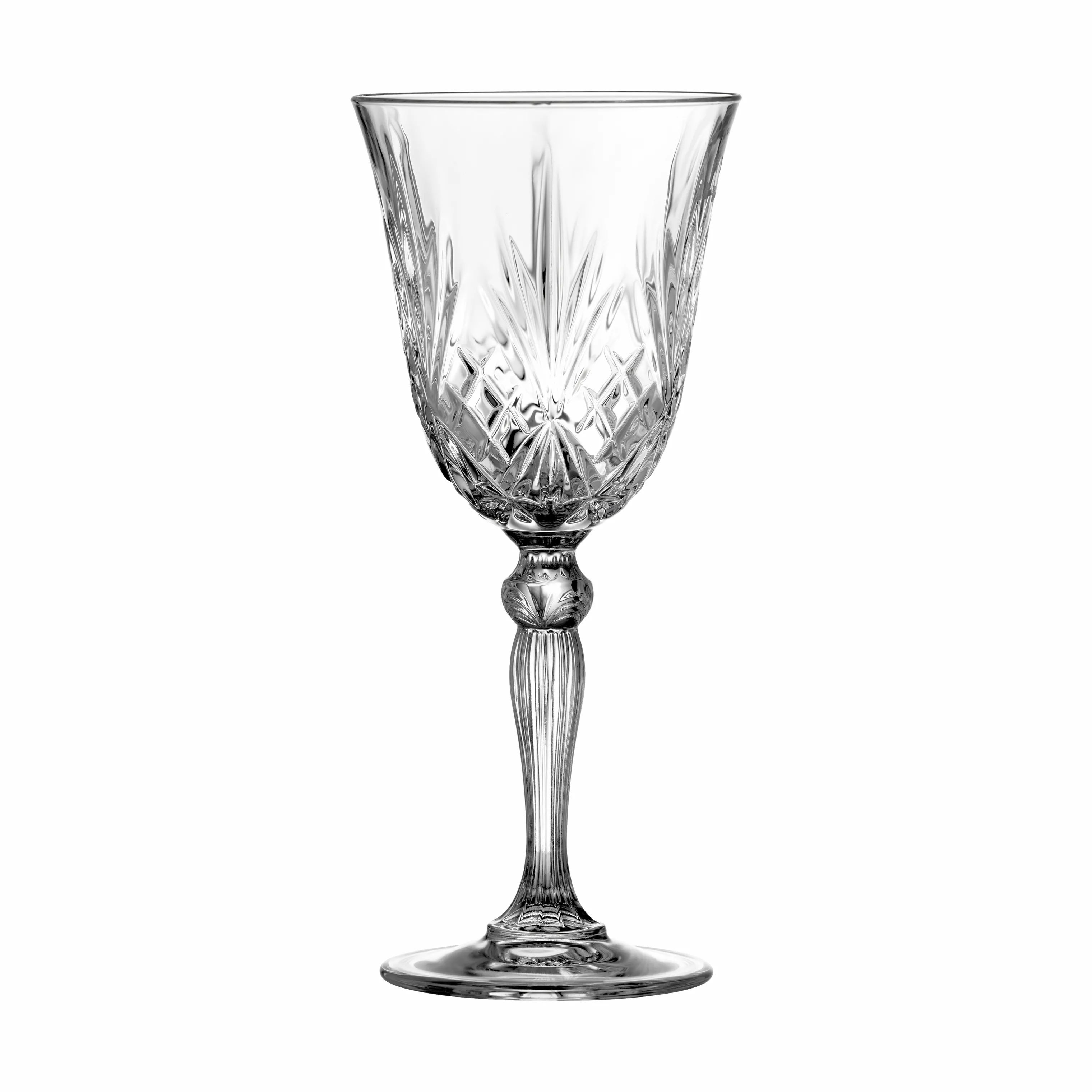 Lyngby Glas Rødvinsglas Melodia Rødvinsglas - 4 stk. i Klar, 27 cl, 4