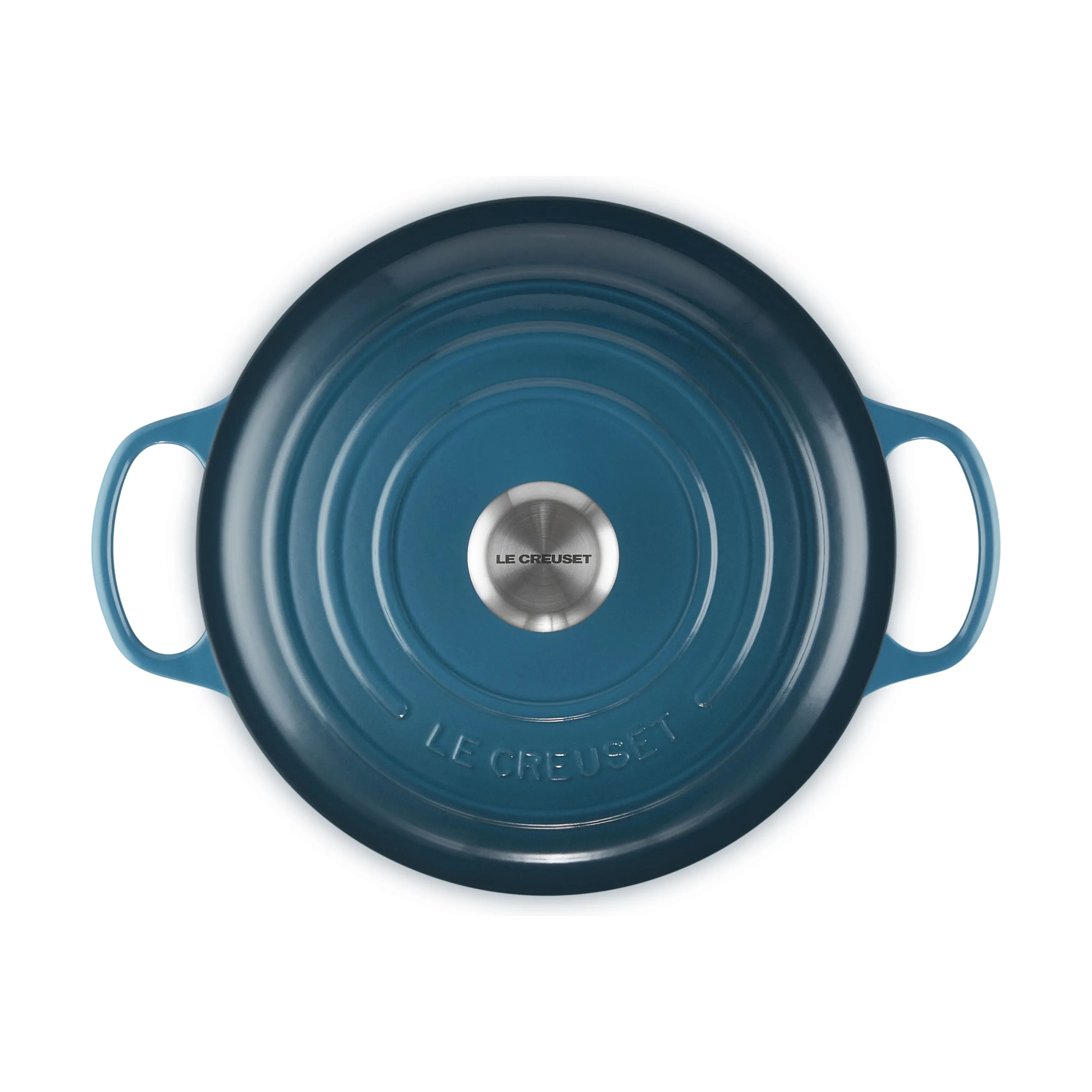 Le Creuset Gryder Signature Gryde i Deep Teal, 6.3 L, 3