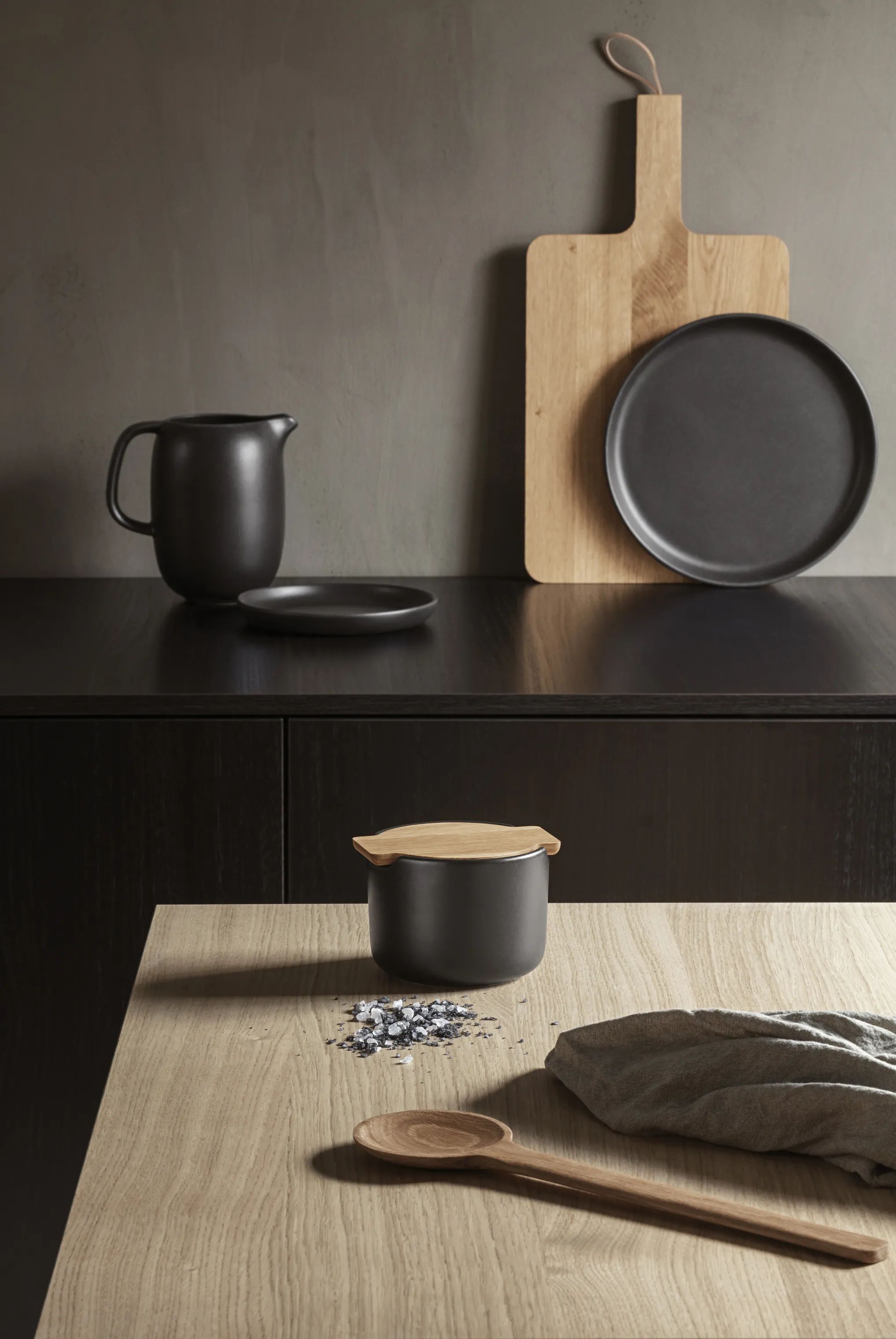 Eva Solo Saltkar Nordic Kitchen Saltkar m. låg i Sort, 2