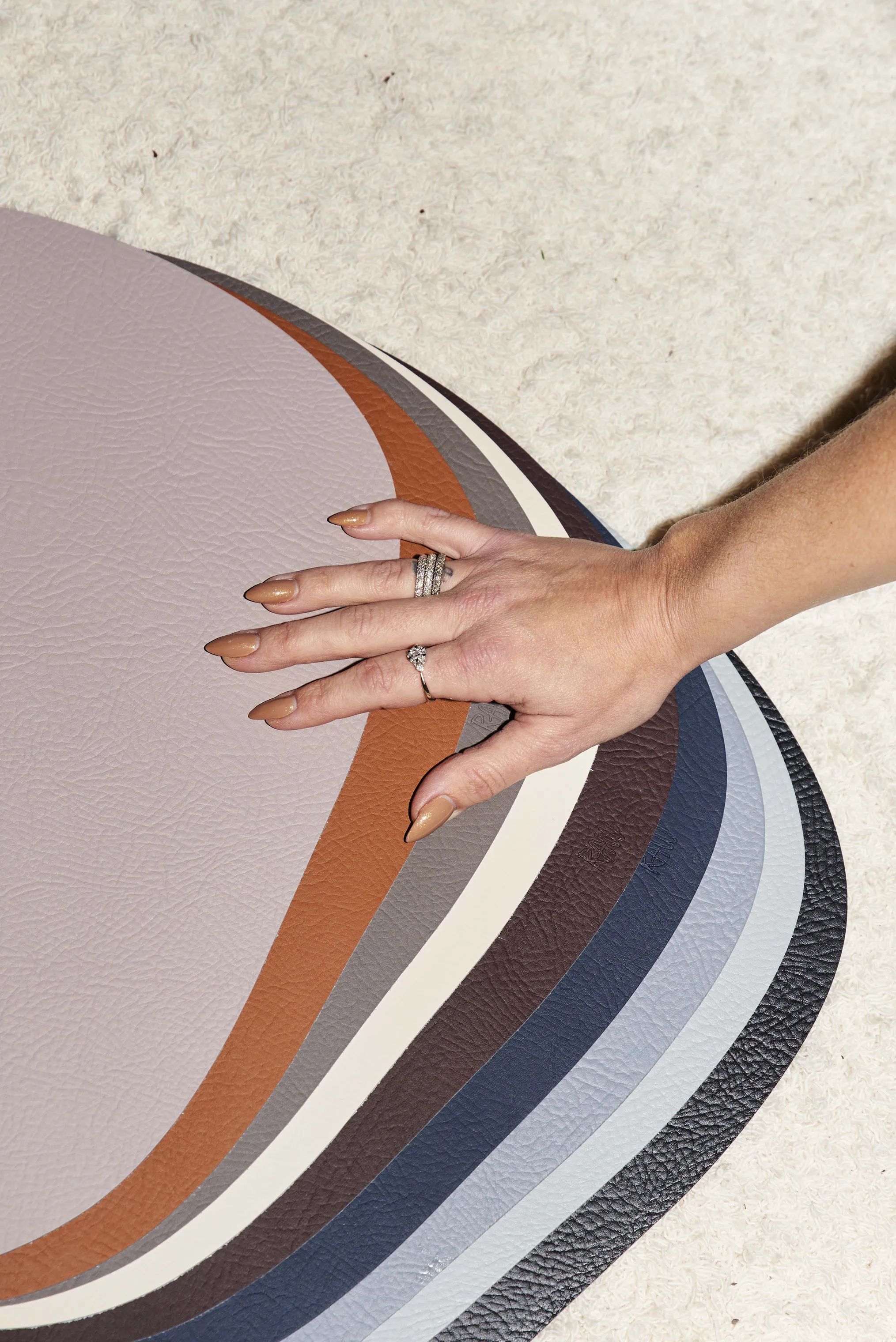 RAW by Aida Dækkeservietter Buffalo Dækkeserviet i Grå, 3
