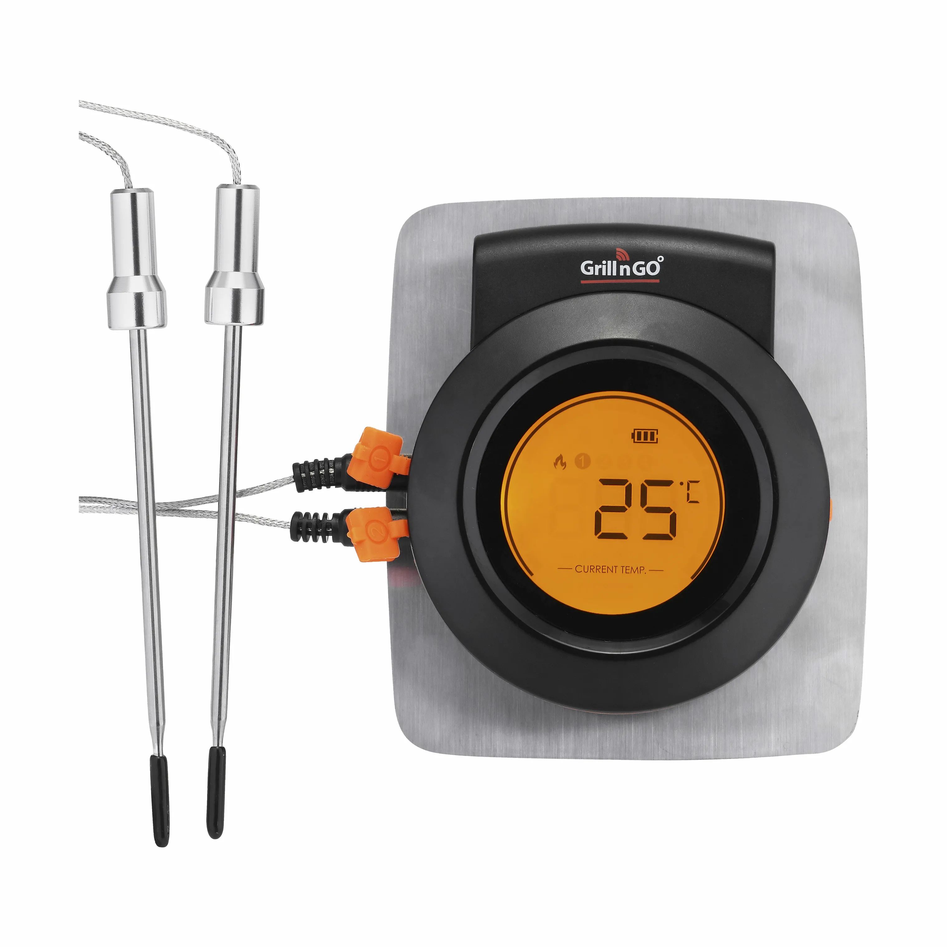GRILL'N'GO Stegetermometre Hyper BBQ Stegetermometer i Sort, 1